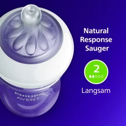 PHILIPS AVENT Babyflasche Natural Response AirFree Gr.2 125ml SCY670/01* Flaschen & Sauger