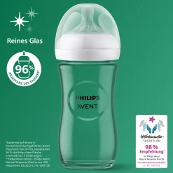 PHILIPS AVENT Babyflaschen Glas Natural Response Gr.3 260ml SCY933/02* Flaschen & Sauger