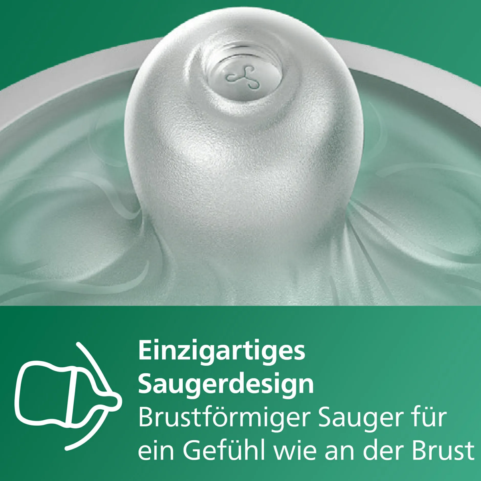 PHILIPS AVENT Babyflaschen Glas Natural Response Gr.3 260ml SCY933/02* Flaschen & Sauger