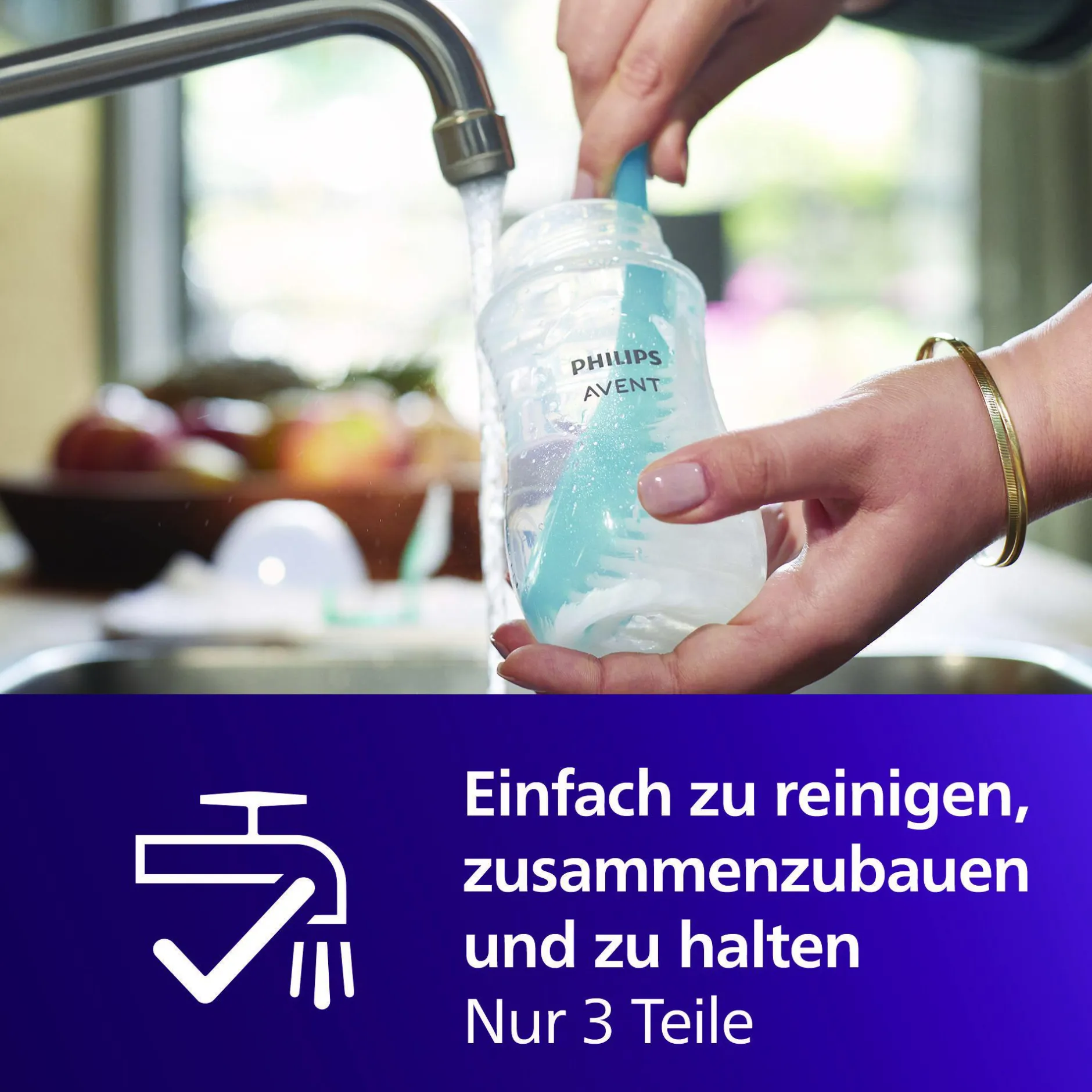 PHILIPS AVENT Babyflaschen Natural Response Gr.2 125ml SCY900/02* Flaschen & Sauger