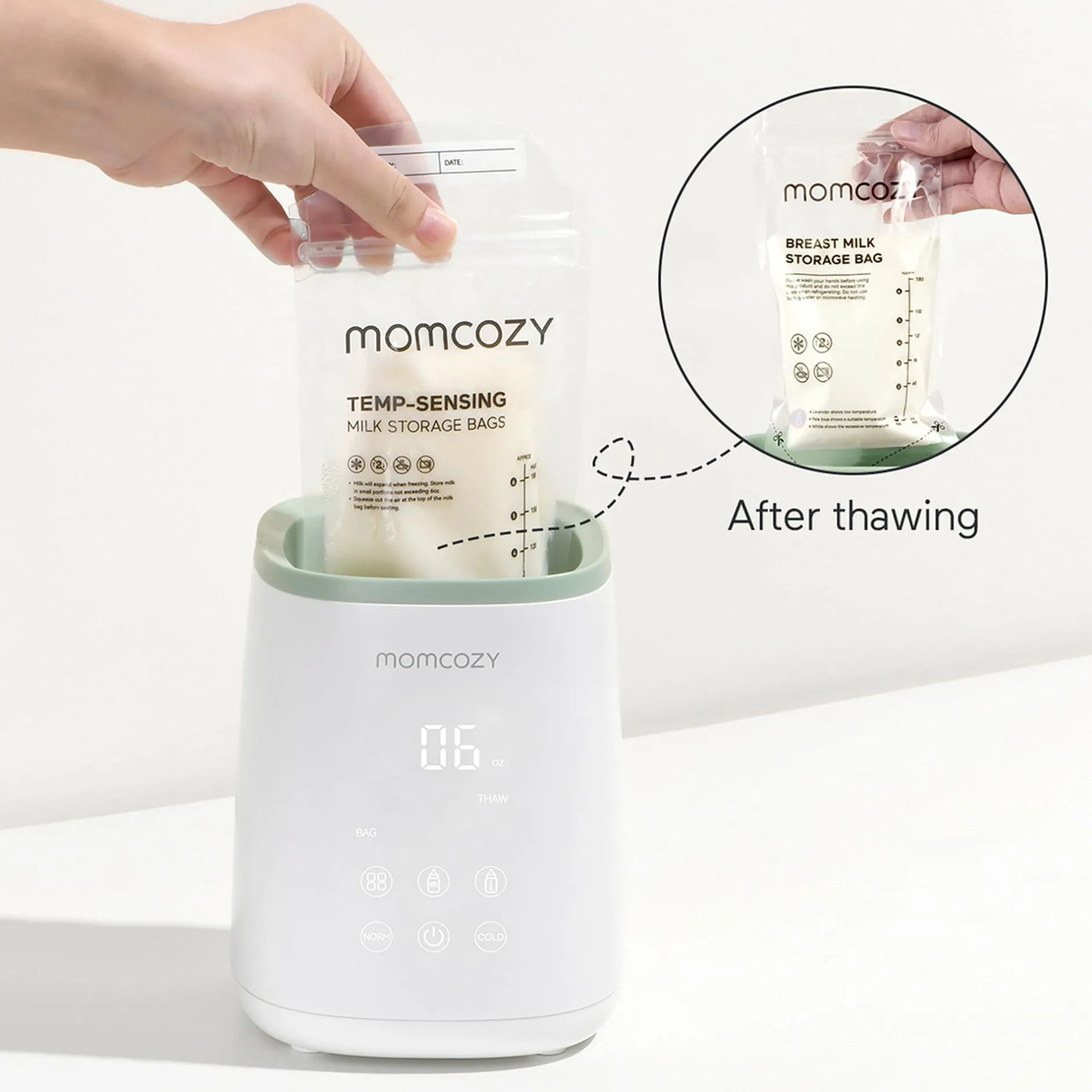 momcozy Babyflaschenwärmer* Babykostwärmer