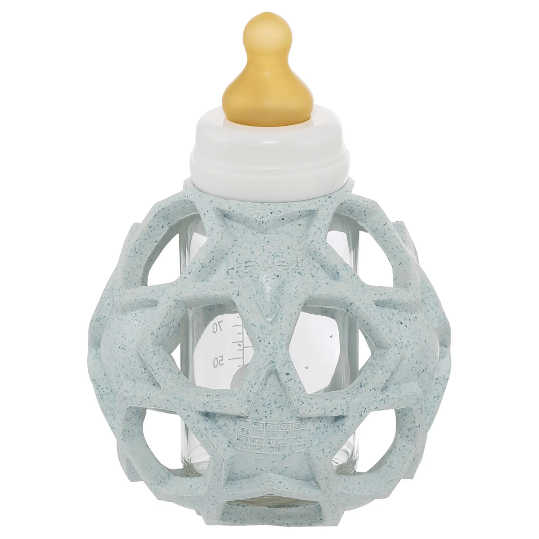 HEVEA Babyfläschchen mit Trinksauger und Star Ball* Flaschen & Sauger