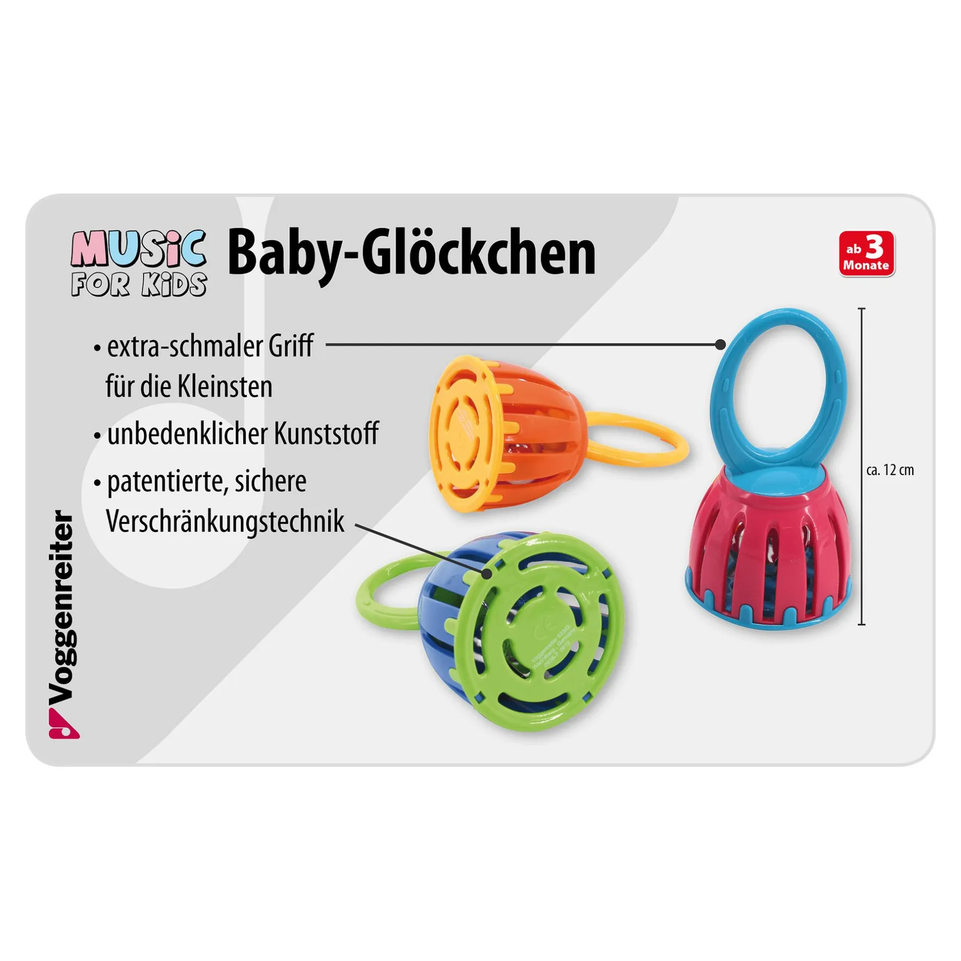 Voggenreiter Baby-Glöckchen*Kinder Musik