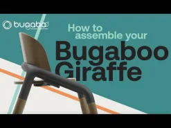 bugaboo Babykissen-Set Giraffe Arctic White* Hochstuhl Zubehör