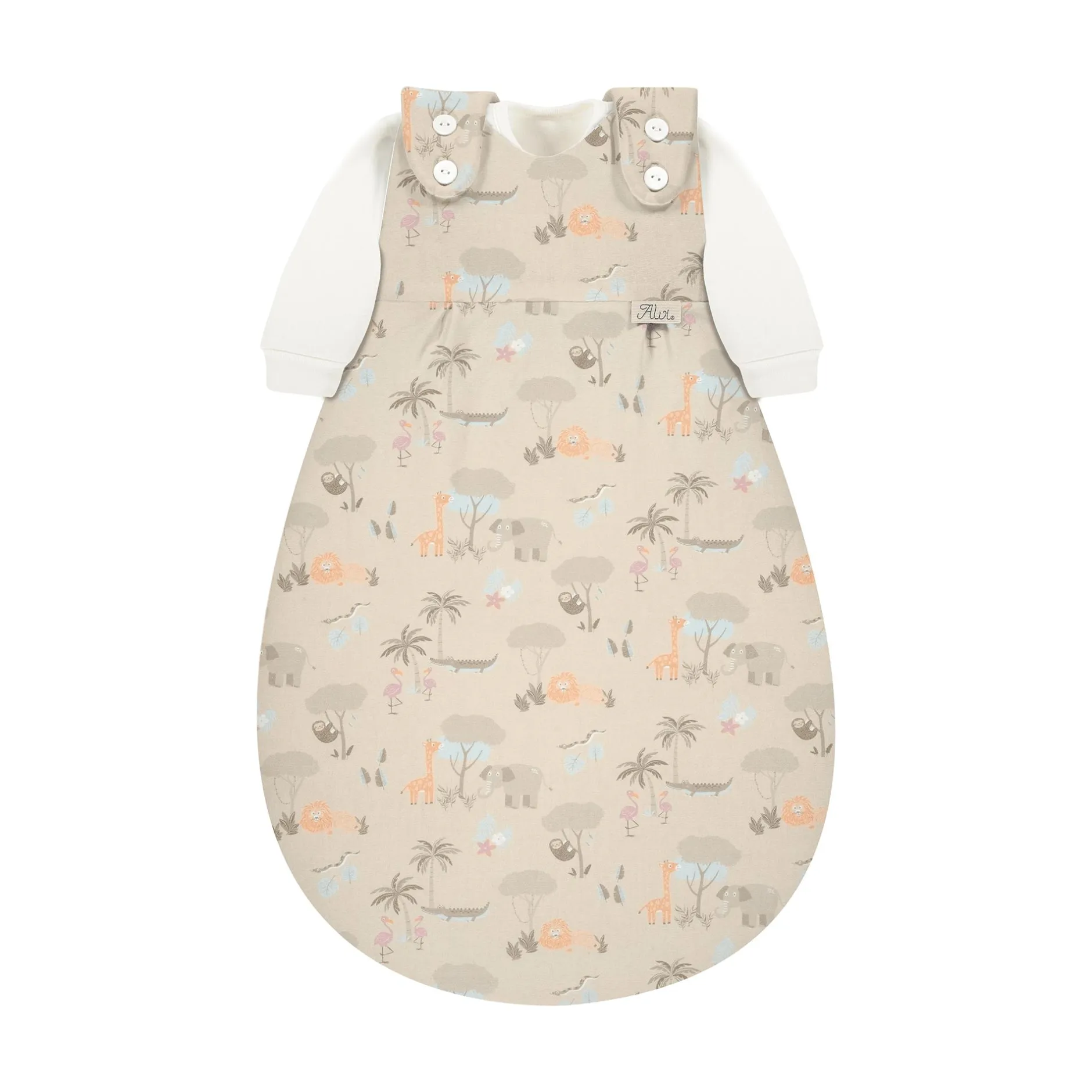 Alvi Baby-Mäxchen Jungle Gr. 50/56* Schlafsäcke|Schlafsäcke