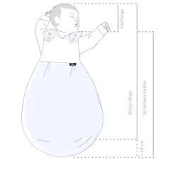 Alvi Baby-Mäxchen Schäfchen Gr. 56/62* Schlafsäcke|Schlafsäcke