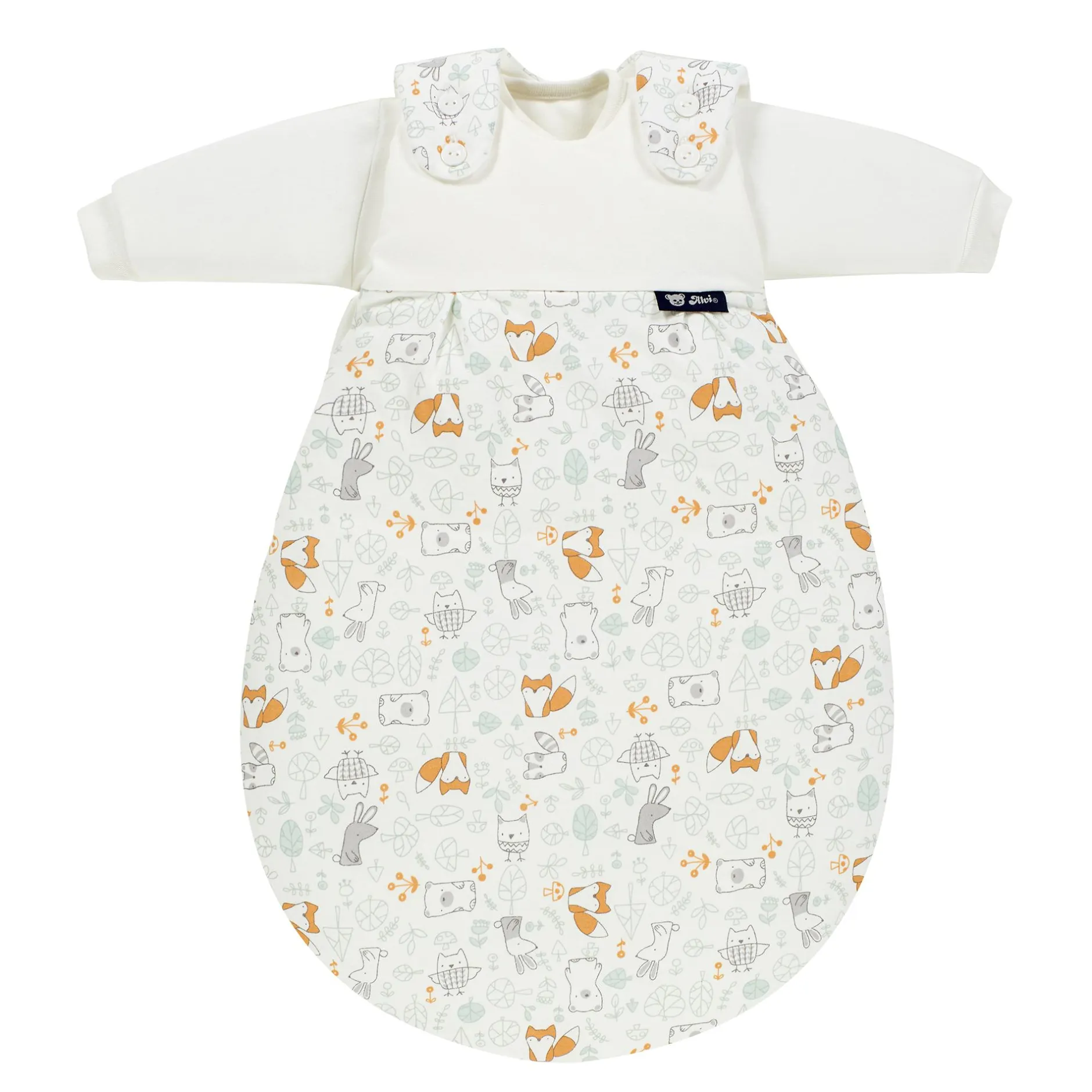 Alvi Baby-Mäxchen Tiere Gr. 50/56* Schlafsäcke|Schlafsäcke