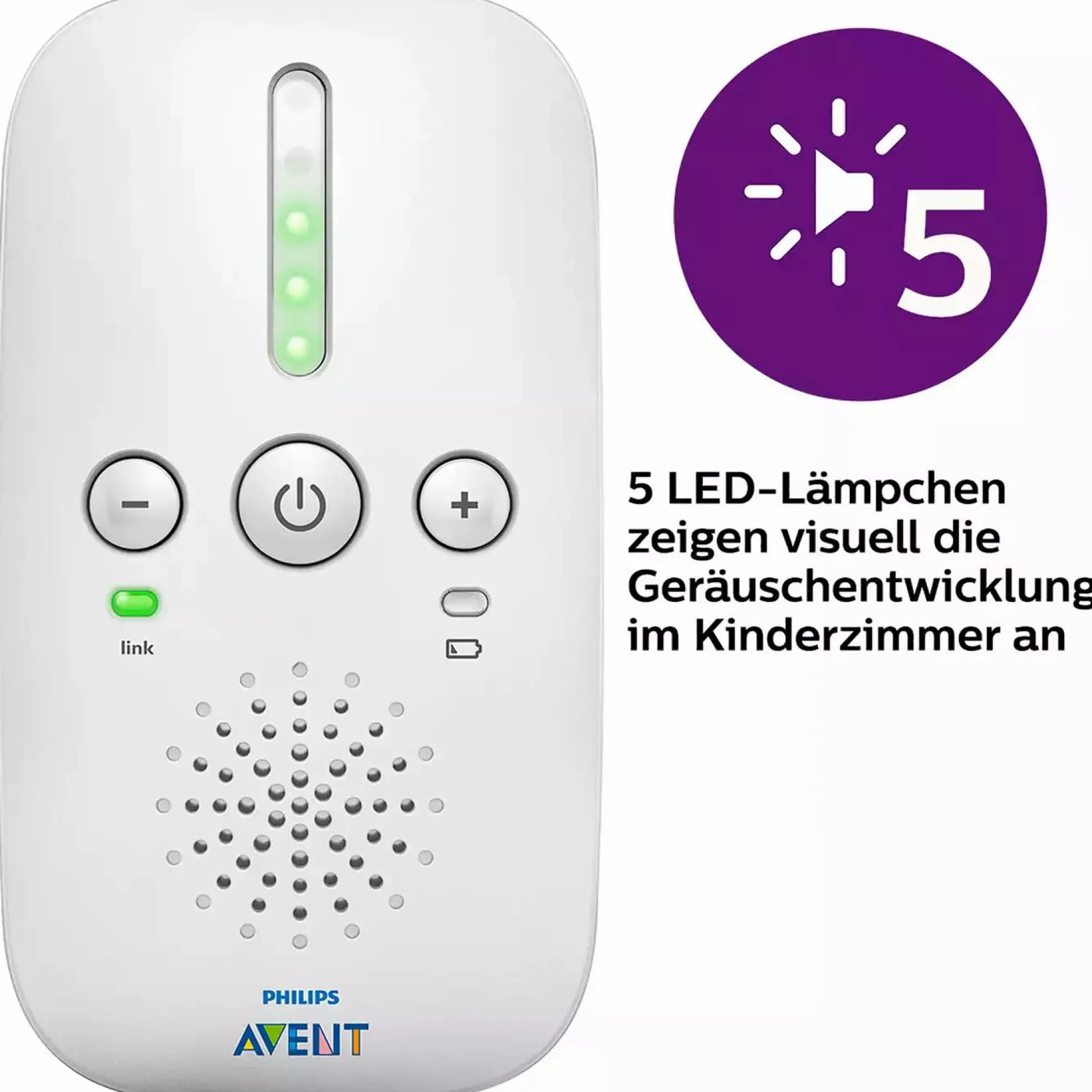 PHILIPS AVENT Babyphone DECT SCD503/26* Babyphone