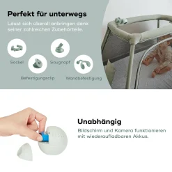 babymoov Babyphone mit Kamera YOO GO + HD und Zusatzkamera YOO GO + HD* Babyphone
