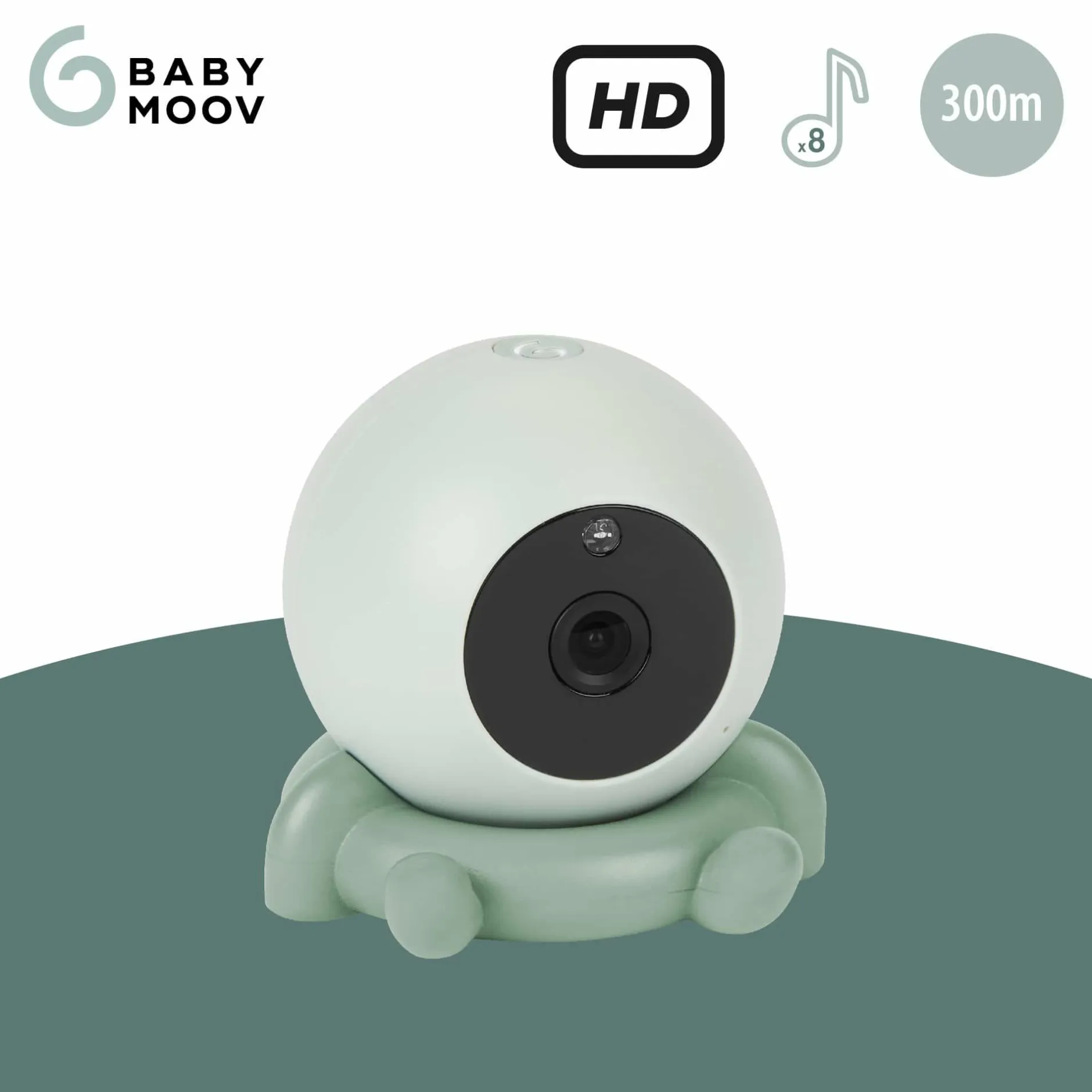 babymoov Babyphone mit Kamera YOO GO + HD und Zusatzkamera YOO GO + HD* Babyphone
