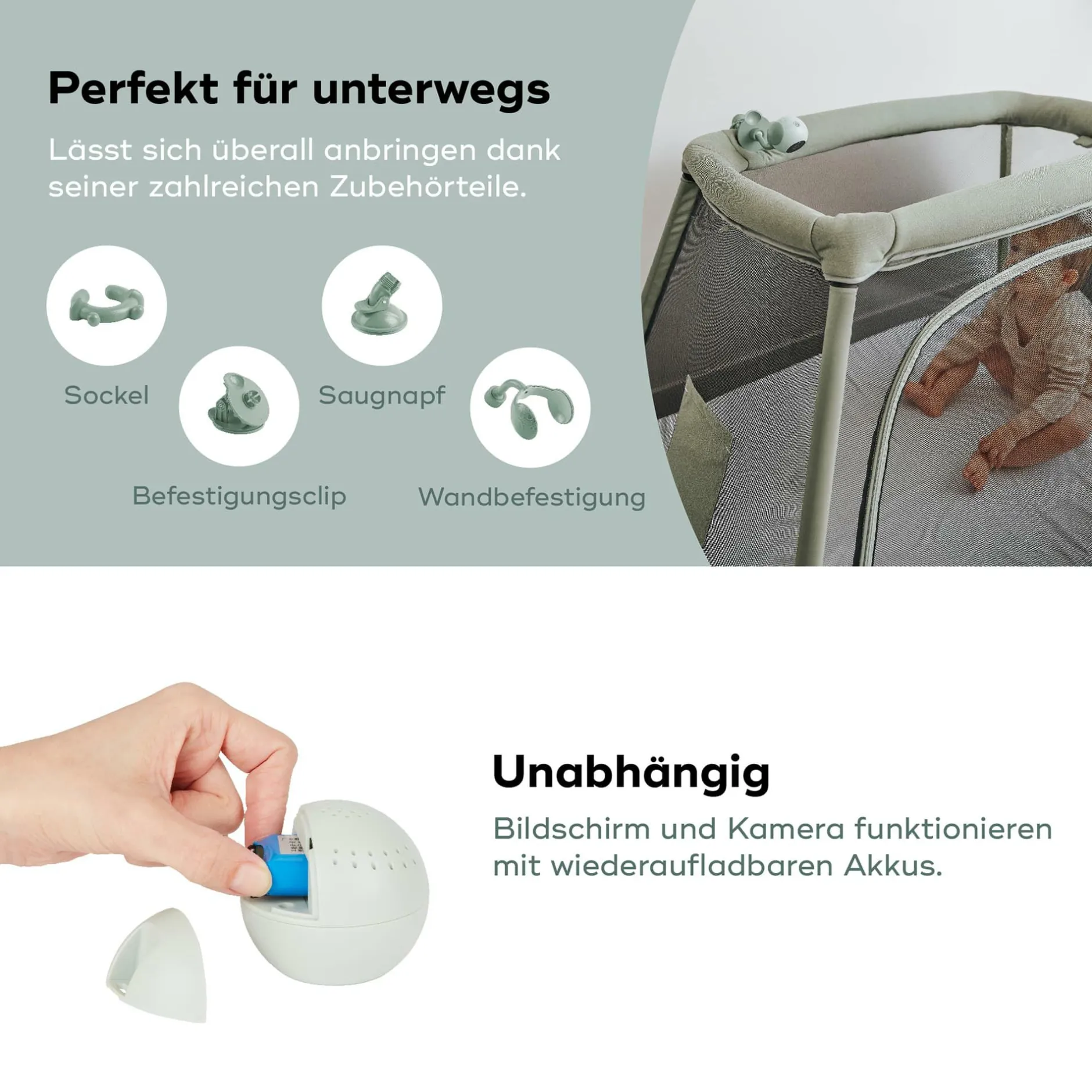babymoov Babyphone mit Kamera YOO GO + HD* Babyphone
