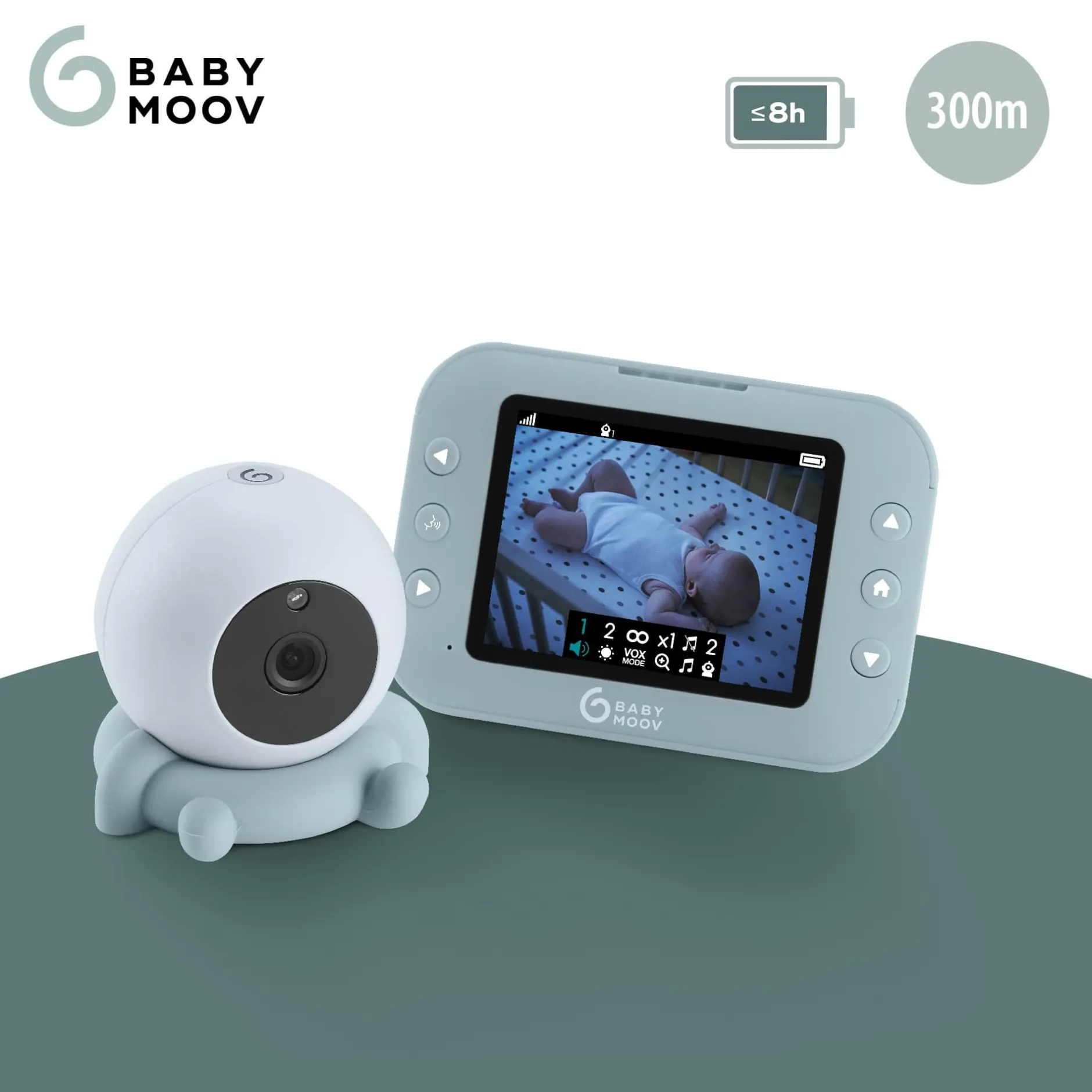 babymoov Babyphone mit Kamera YOO ROLL* Babyphone