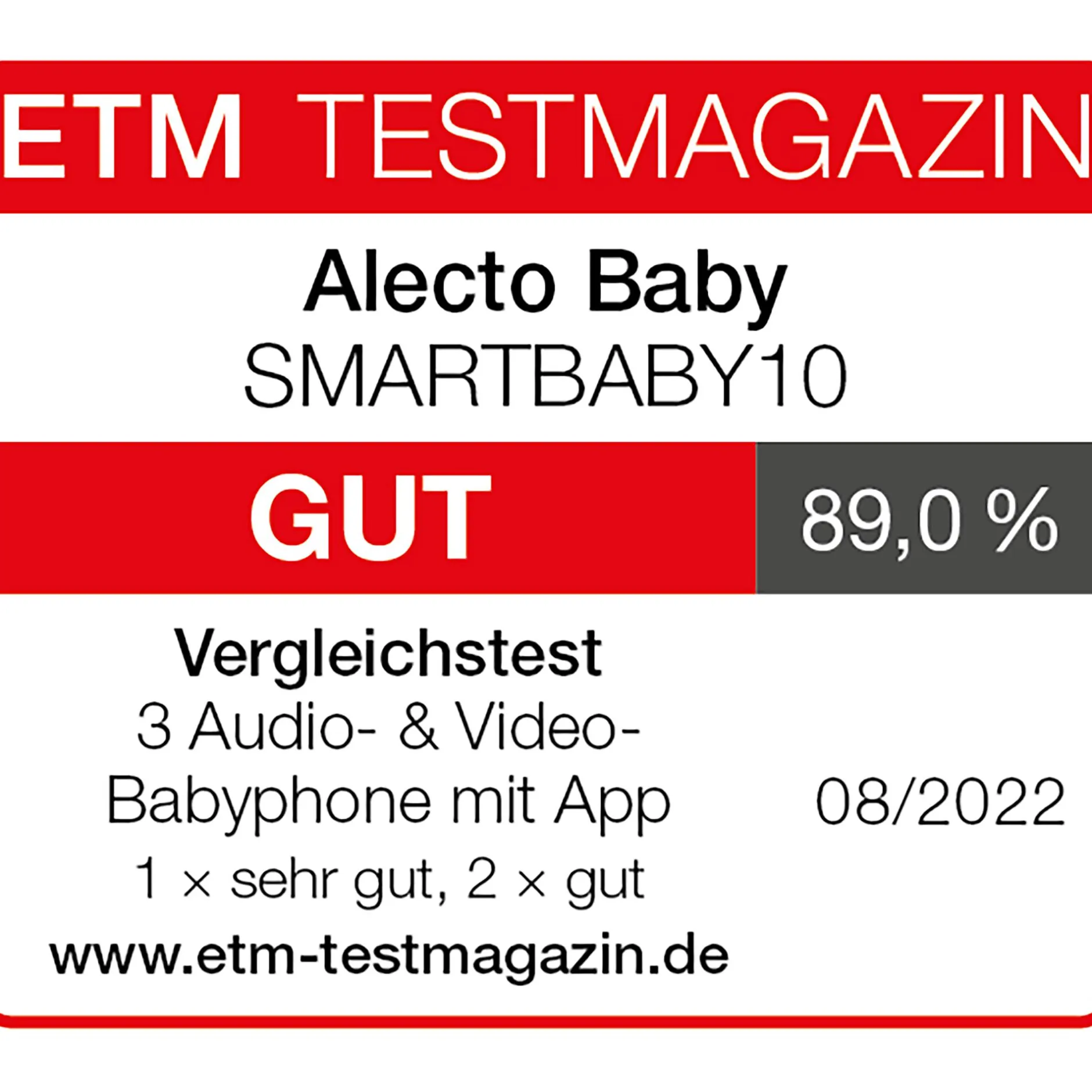 Alecto baby Babyphone Smartbaby10 mit WLAN* Babyphone