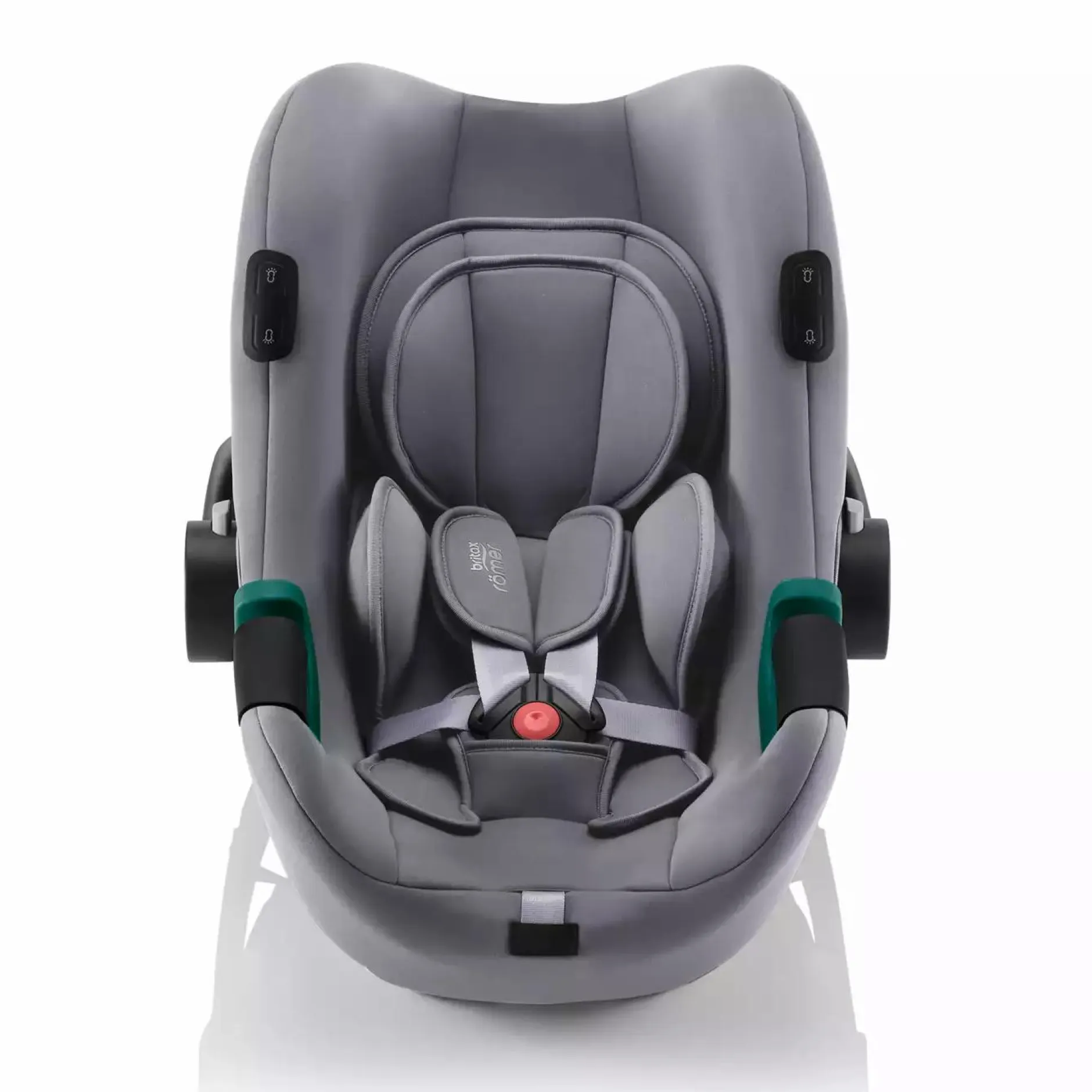 Britax Ru00f6mer BABY-SAFE iSENSE Frost Grey*Kinder Babyschalen 0-13 Kg, Gruppe 0+
