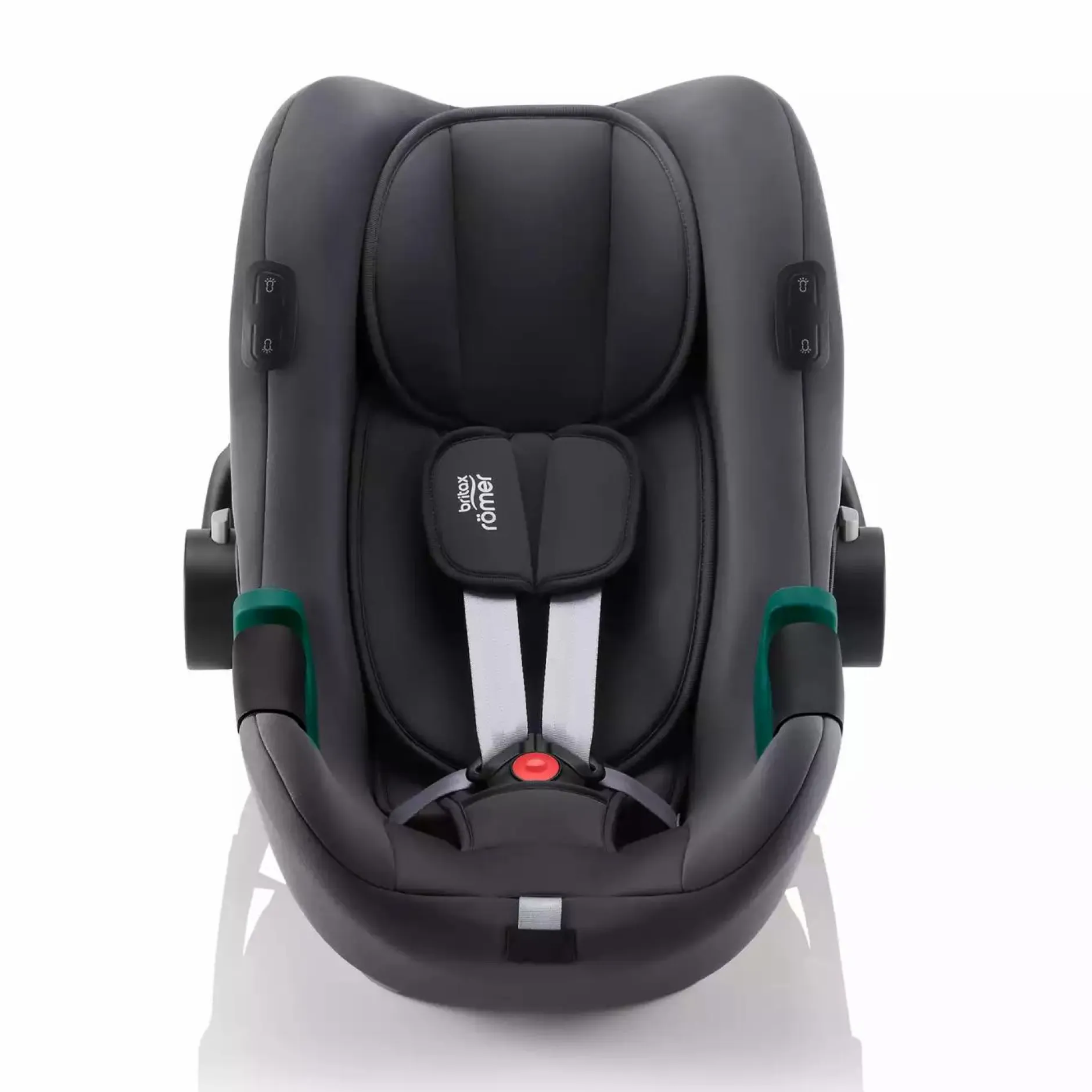 Britax Ru00f6mer BABY-SAFE iSENSE Midnight Grey*Kinder Babyschalen 0-13 Kg, Gruppe 0+