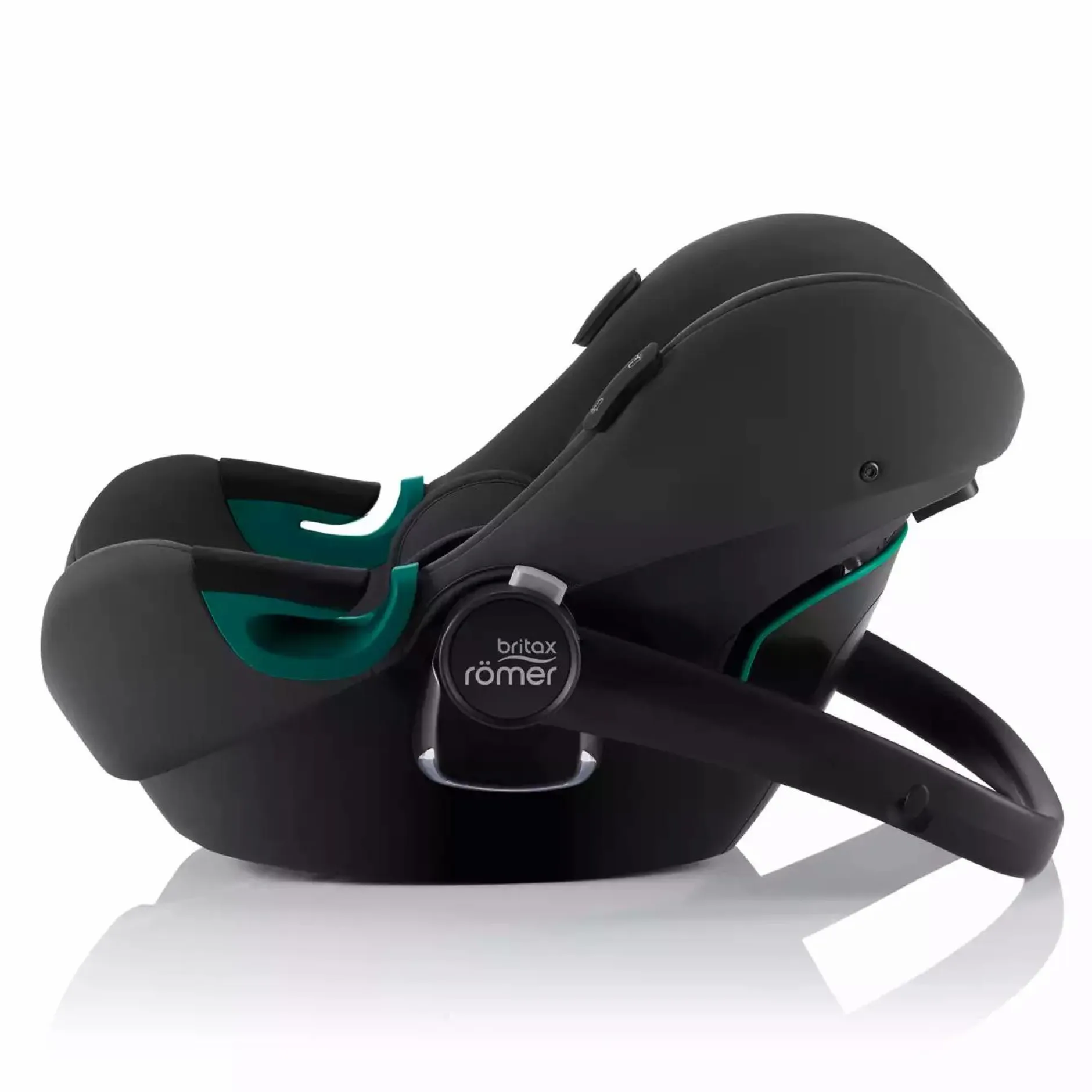 Britax Ru00f6mer BABY-SAFE iSENSE Midnight Grey*Kinder Babyschalen 0-13 Kg, Gruppe 0+