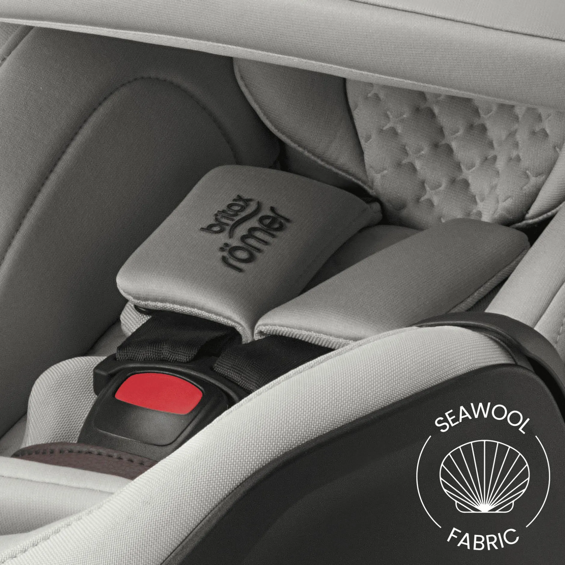 Britax Diamond BABY-SAFE PRO Lux Linen Grey Diamond*Kinder Babyschalen 0-13 Kg, Gruppe 0+