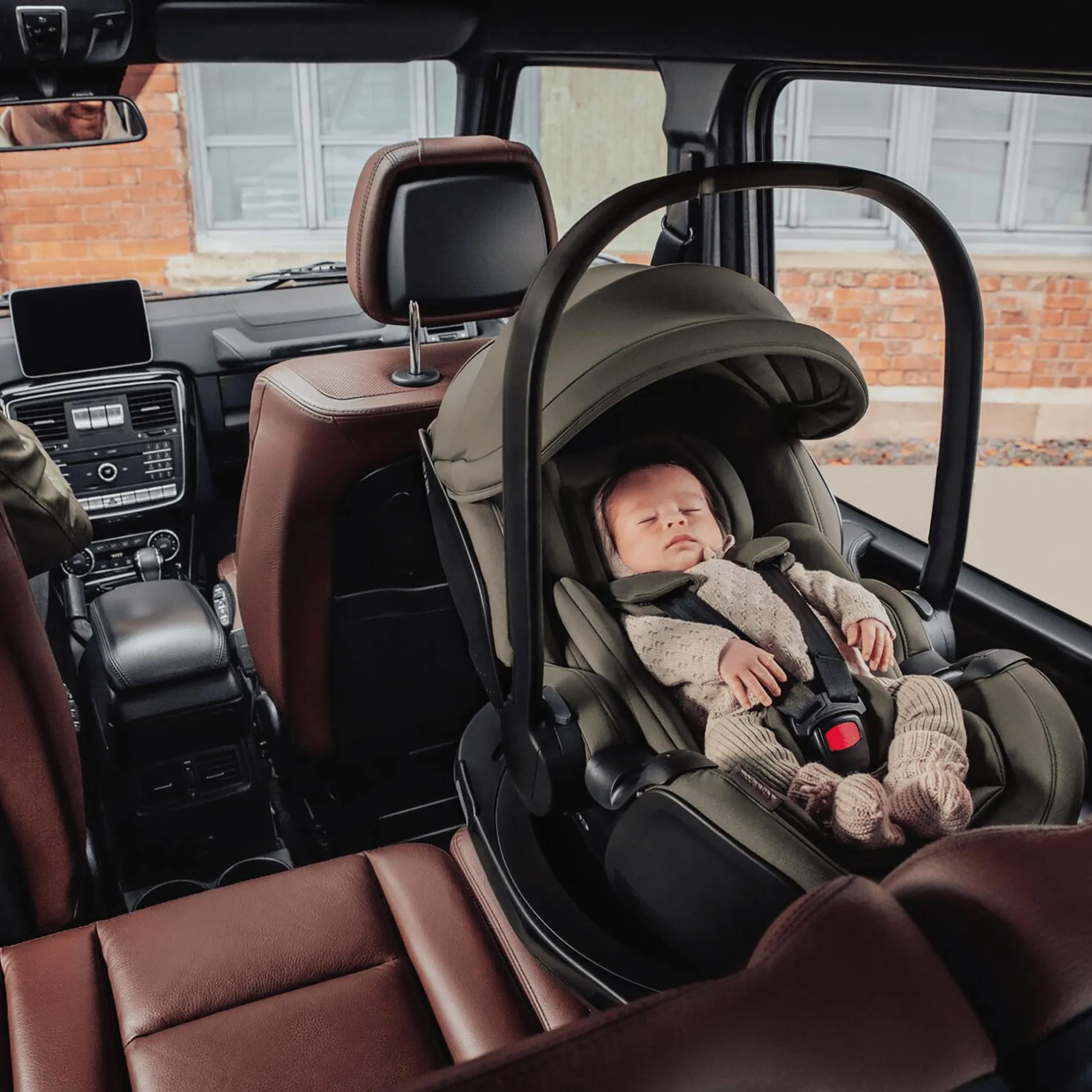 Britax Diamond BABY-SAFE PRO Lux Urban Olive*Kinder Babyschalen 0-13 Kg, Gruppe 0+