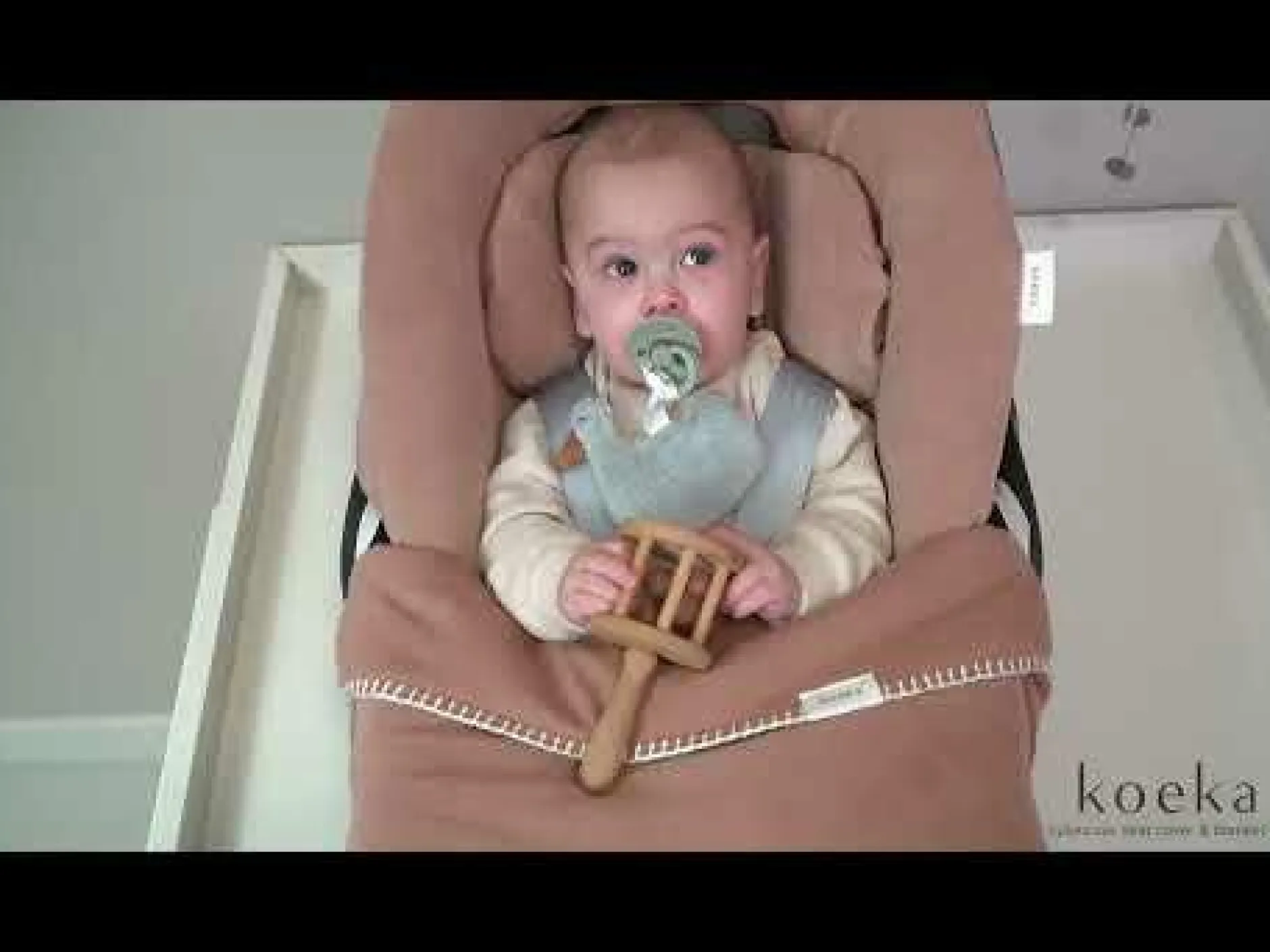 koeka Babyschalenbezug Royan Soft Earth*Kinder Kindersitz Zubehör