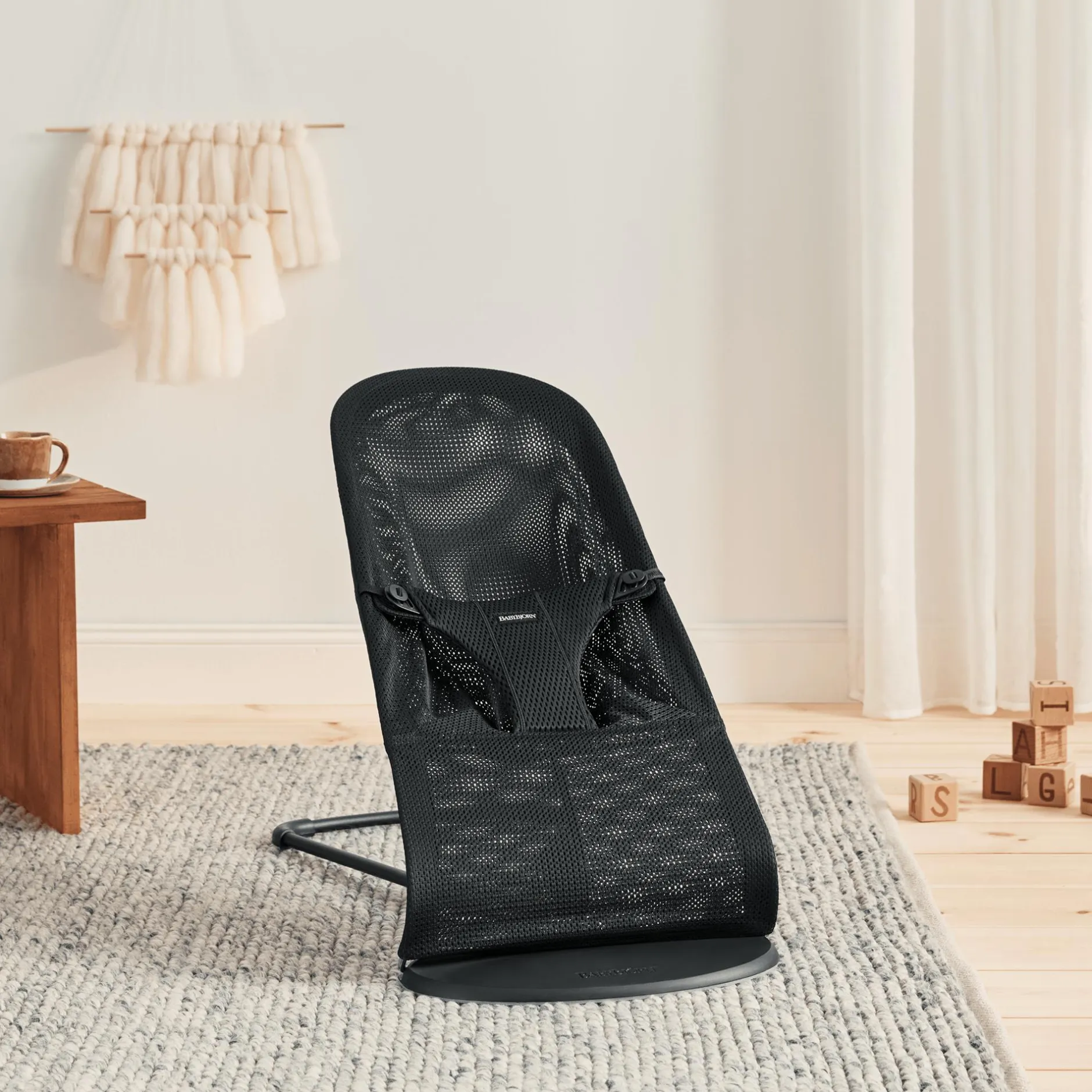 BABYBJu00d6RN Babywippe Bliss Mesh Black* Wippen