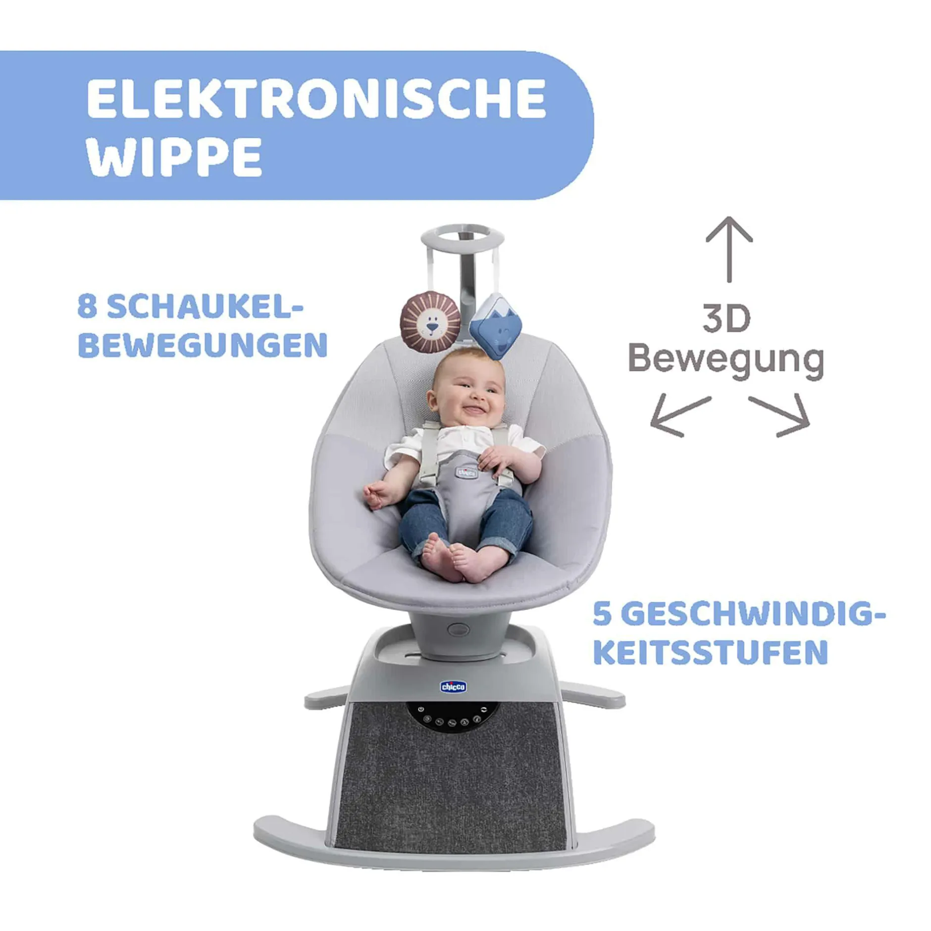 chicco Babywippe Comfy Wave* Wippen