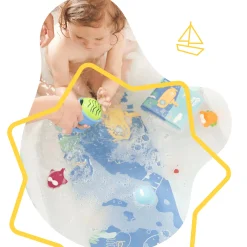 badabulle Badematte mit Thermometer* Badethermometer|Badewannen