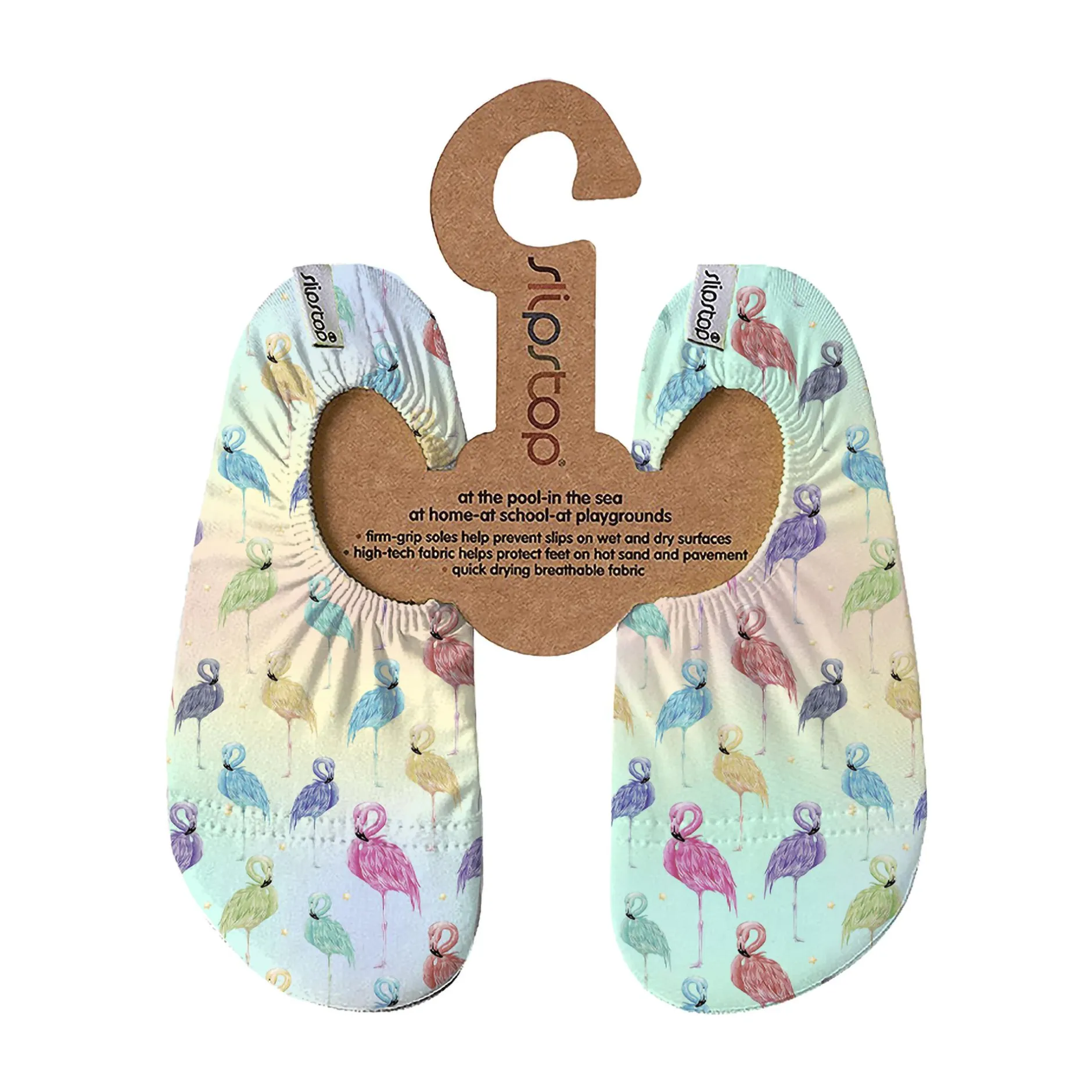 slipstop Badeschuhe Flamingo* Bademode|Kleinkindmode
