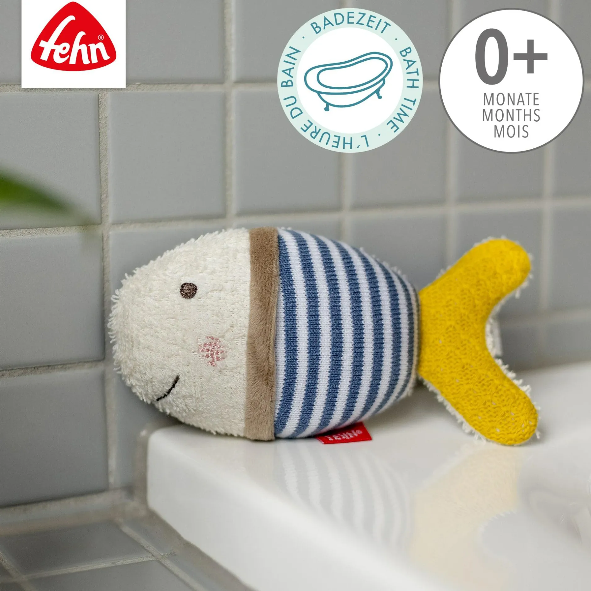 fehn Bade-Schwamm Fisch* Badetextilien|Badetextilien