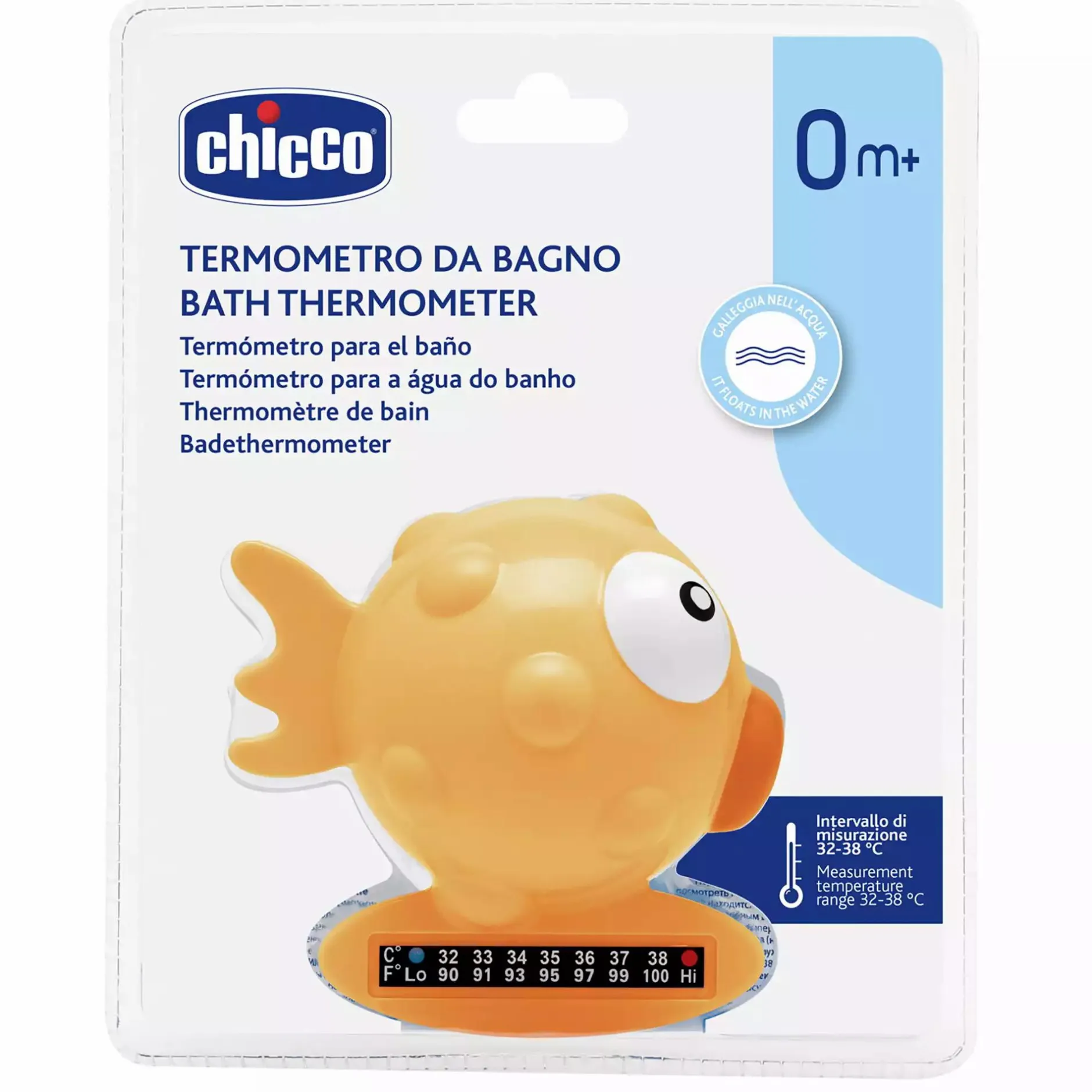 chicco Badethermometer Fisch* Badethermometer