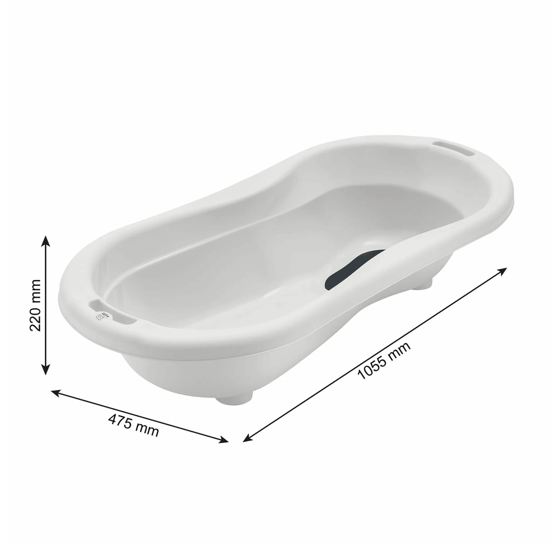 rotho Babydesign Badewanne TOP XTRA Weiß* Badewannen