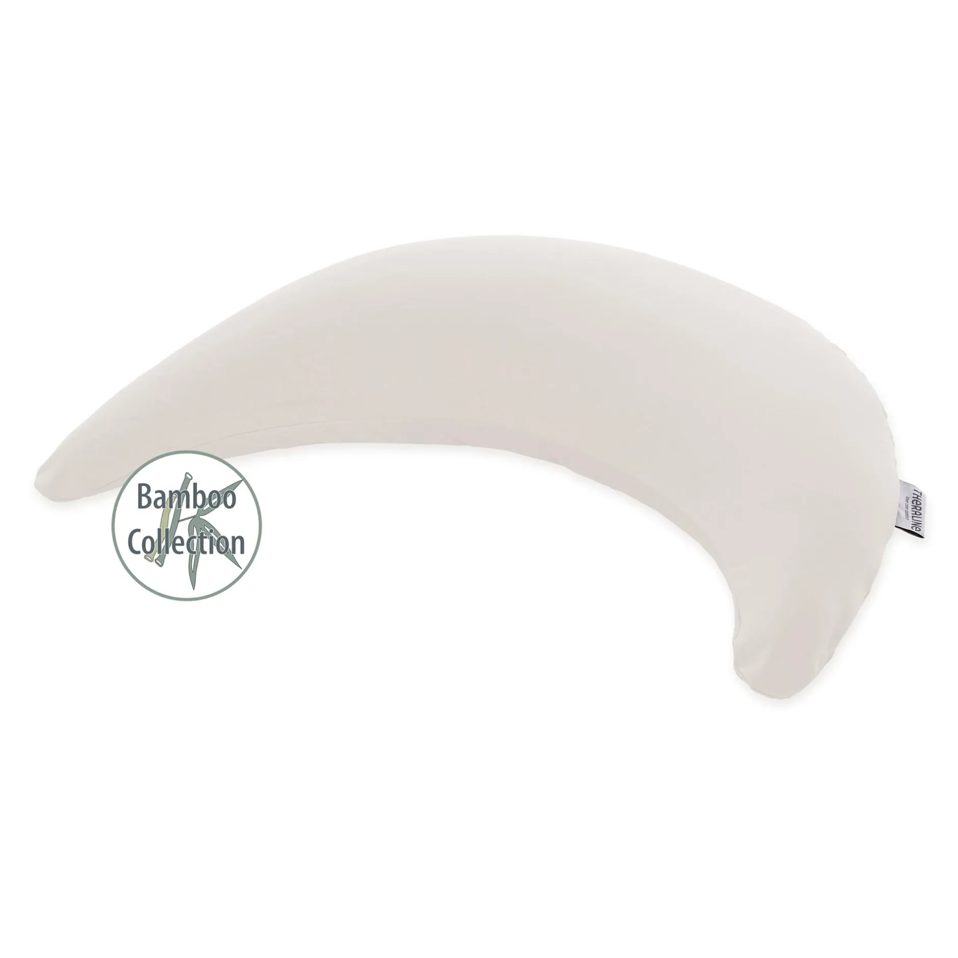 THERALINE Bambusmond Kiesel* Stillkissen|Stillkissen