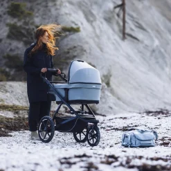 THULE Bassinet Mid Blue*Kinder Kinderwagen Zubehör