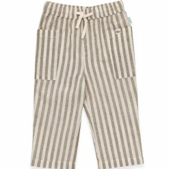 LITTLE ONE Baumwoll/Leinen-Hose Streifen* Hosen