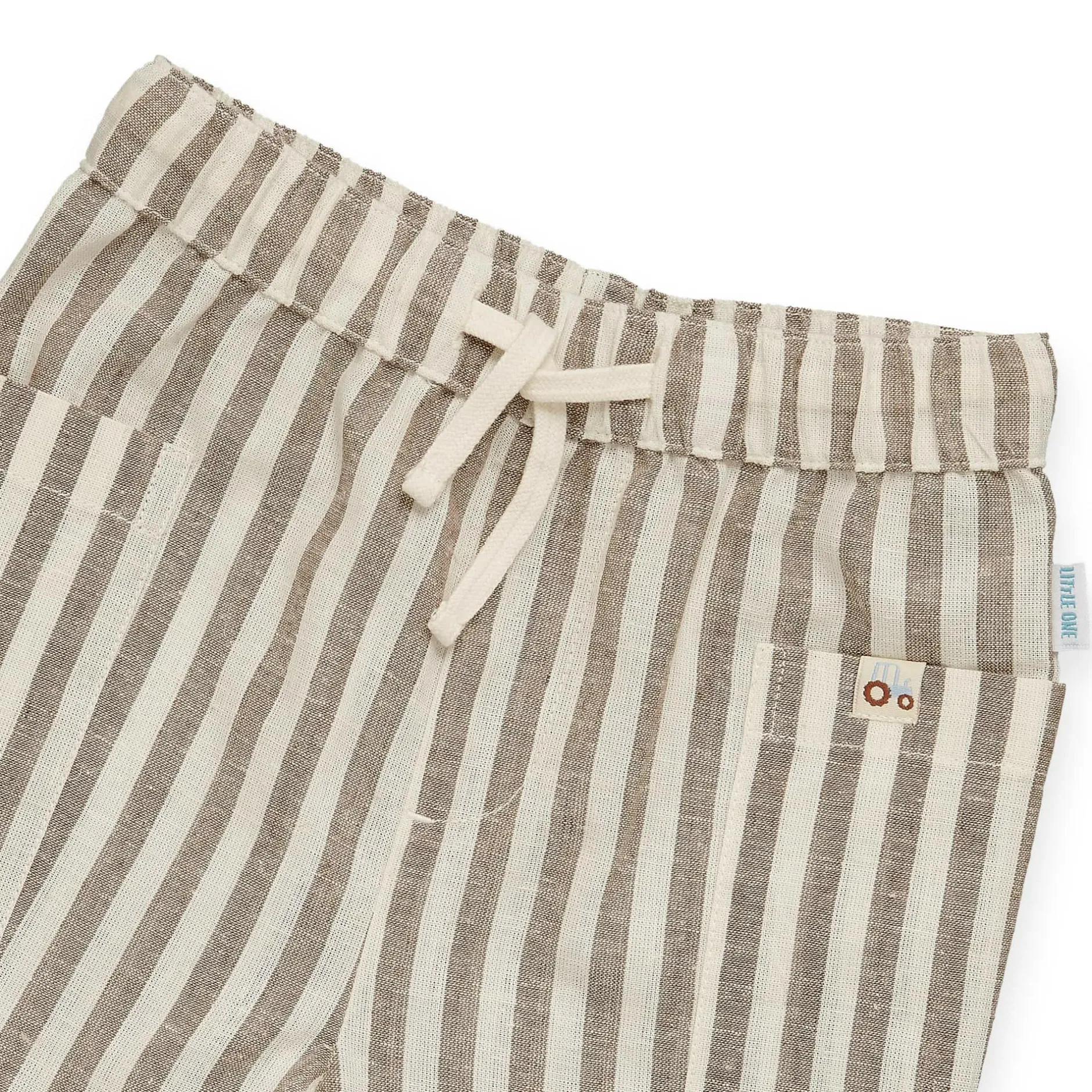 LITTLE ONE Baumwoll/Leinen-Hose Streifen* Hosen