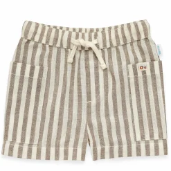 LITTLE ONE Baumwoll/Leinen-Shorts Streifen* Hosen