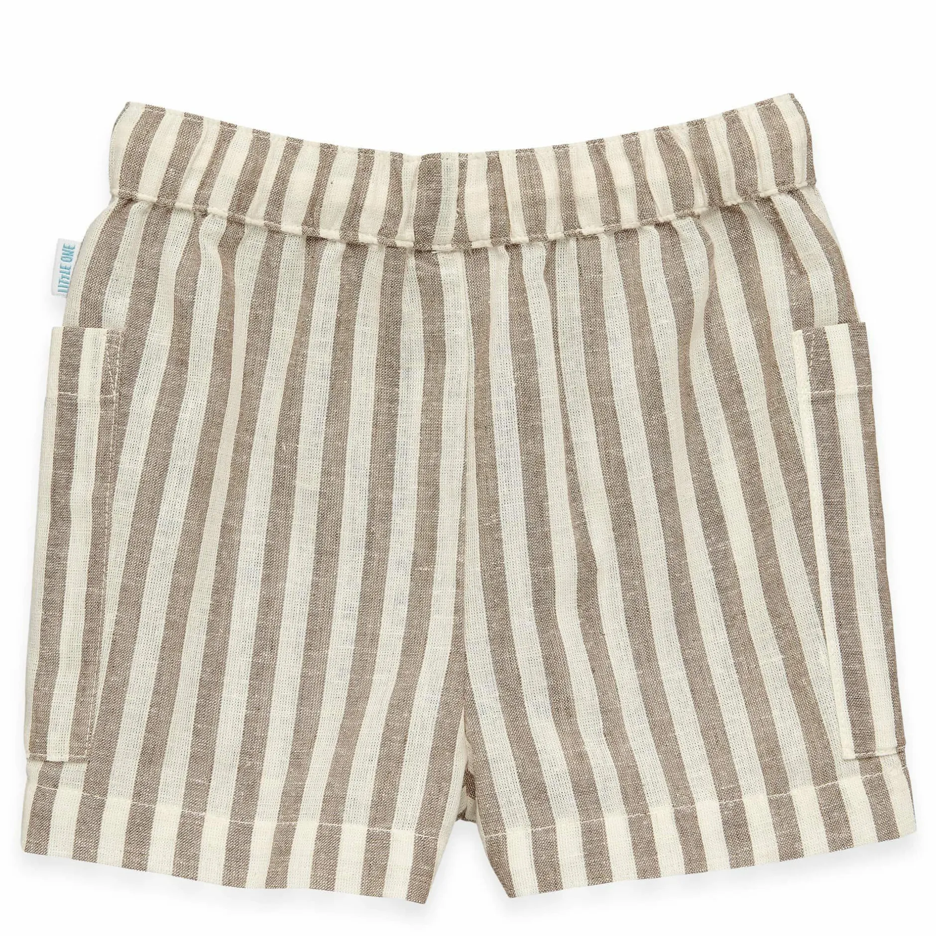 LITTLE ONE Baumwoll/Leinen-Shorts Streifen* Hosen