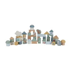 LITTLE DUTCH Bausteine Forest Friends*Kinder Konstruktionsspielzeug|Holzspielzeug