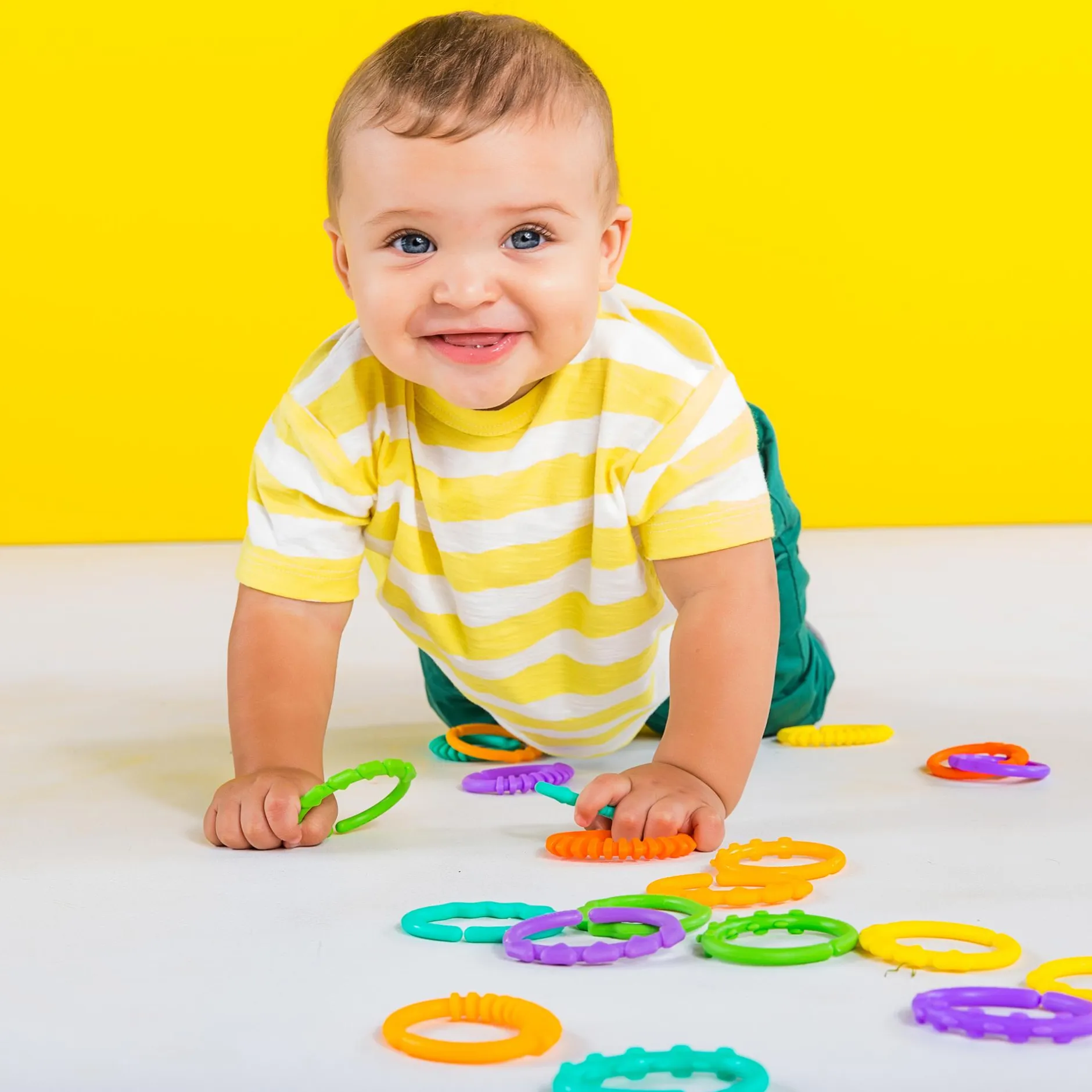BrightStarts Befestigungsringe*Kinder Kindersitz Zubehör|Kinderwagen Zubehör