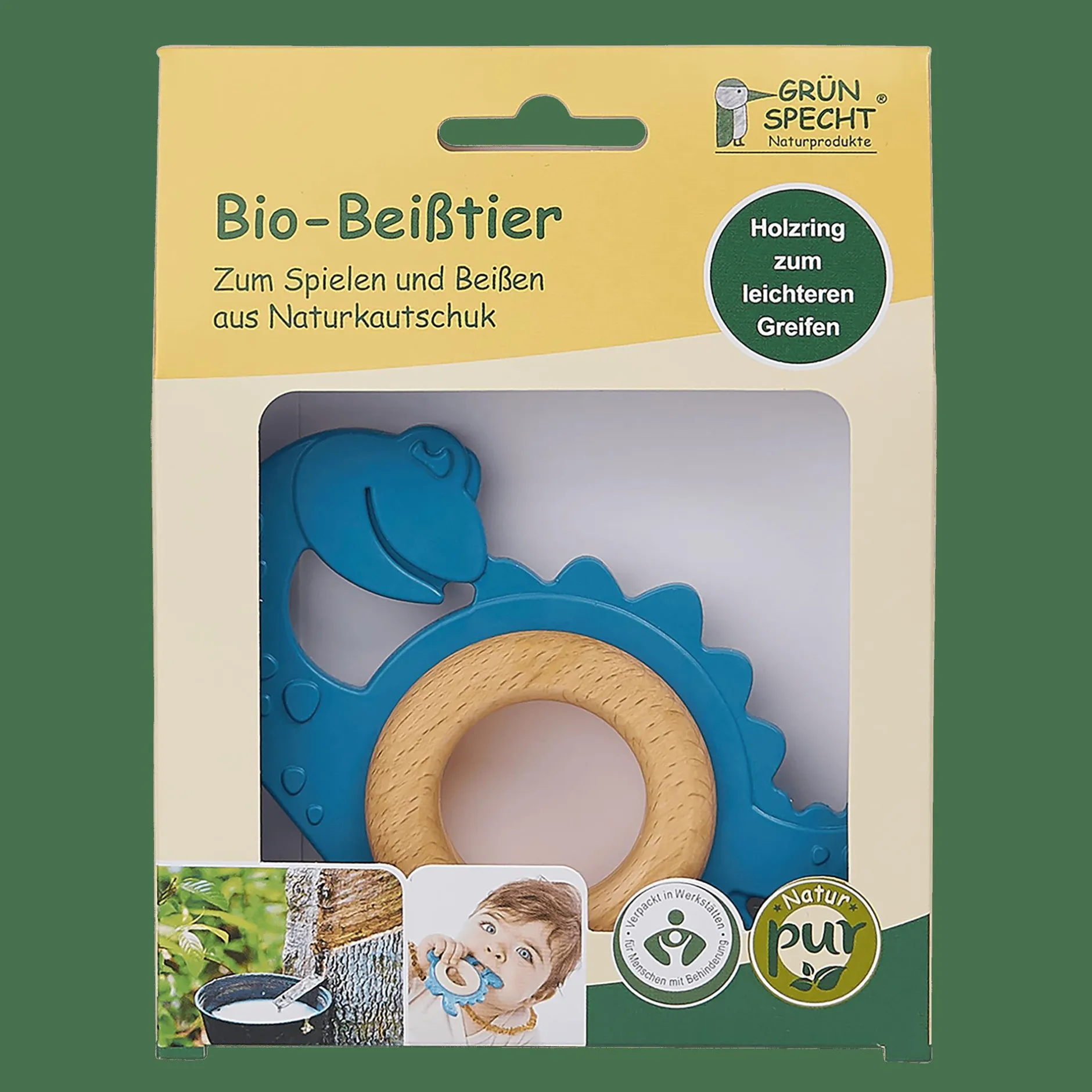 GRu00dcNSPECHT Beißring Dino* Zahnungshilfen