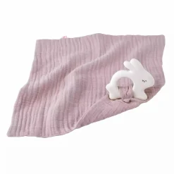 kikadu Beißring mit Tuch Hase* Rasseln & Greiflinge