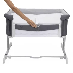 chicco Beistellbett NEXT2ME Twins Magnet Grey* Babybetten