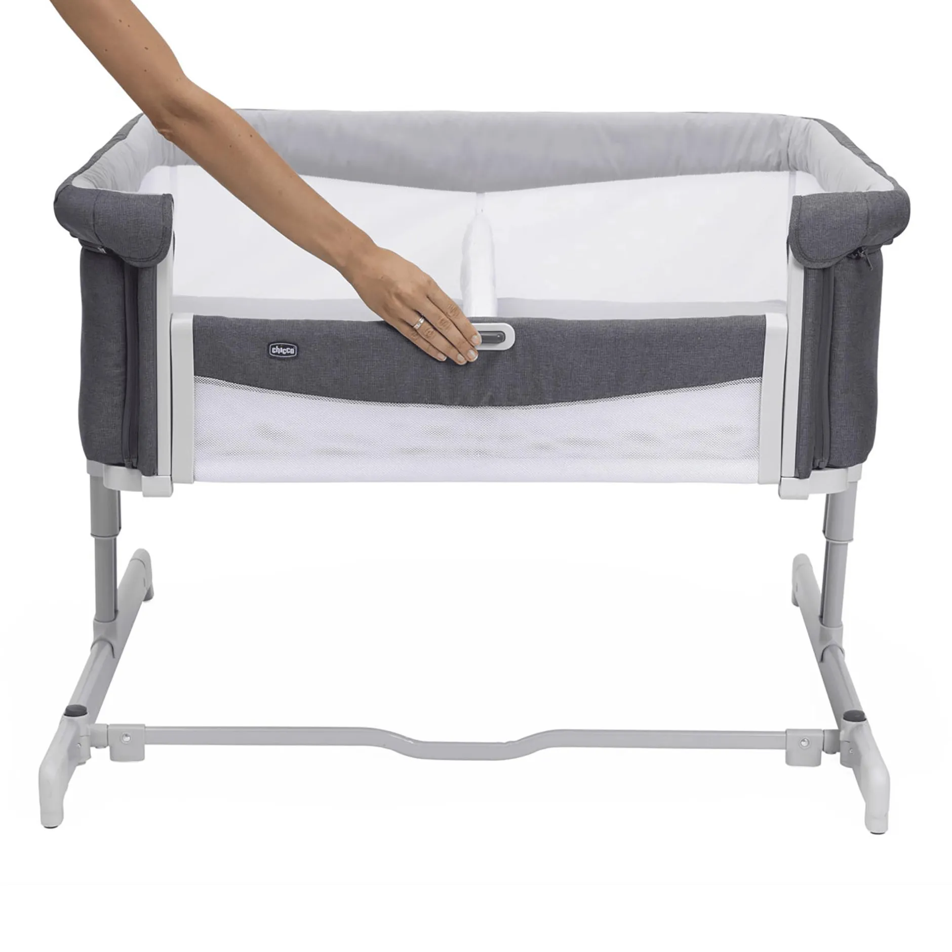 chicco Beistellbett NEXT2ME Twins Magnet Grey* Babybetten