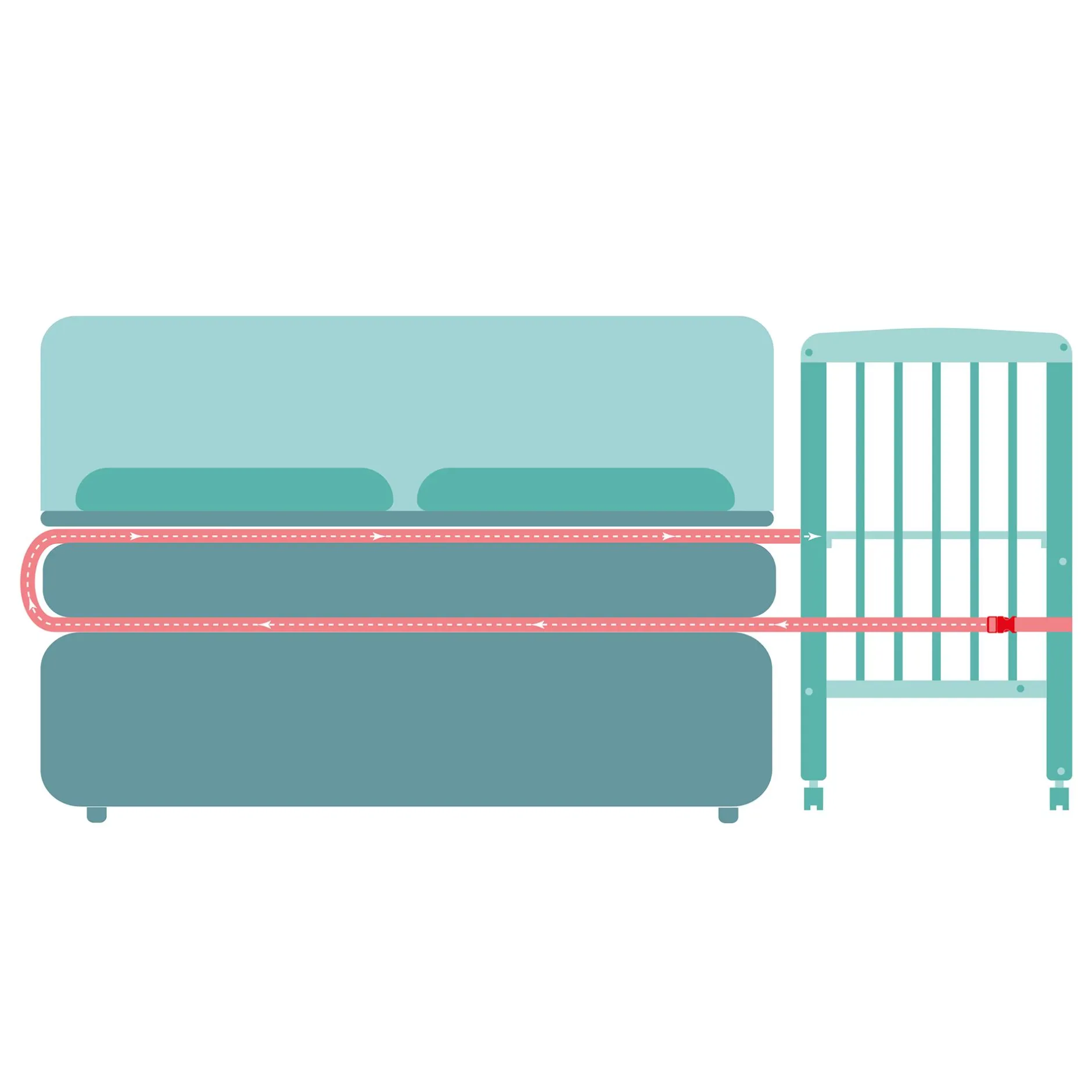 fillikid Beistellbett Nino* Babybetten