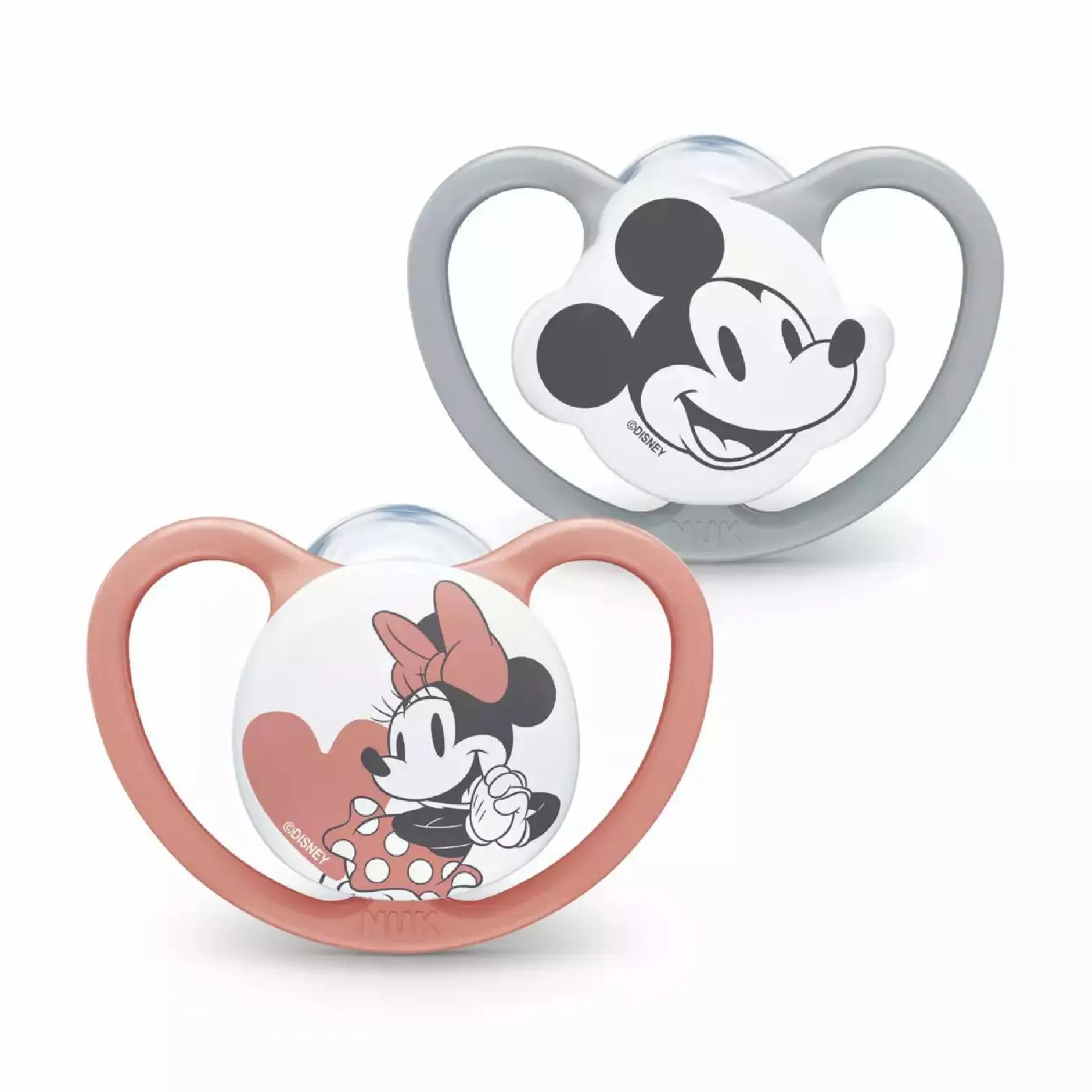NUK Beruhigungssauger Minnie Mouse Space 6-18 Monate* Schnuller|Spieluhren