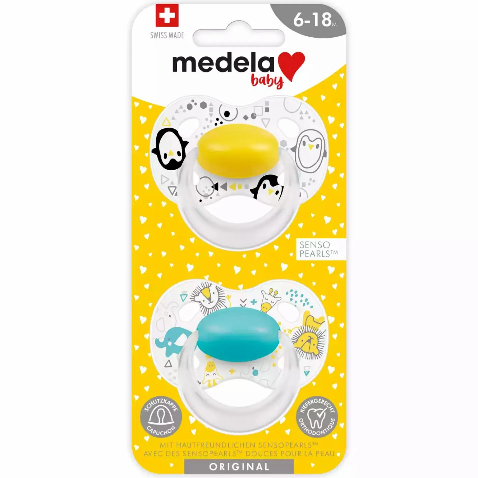 medela baby Beruhigungssauger Original DUO 6 - 18 Monate* Schnuller