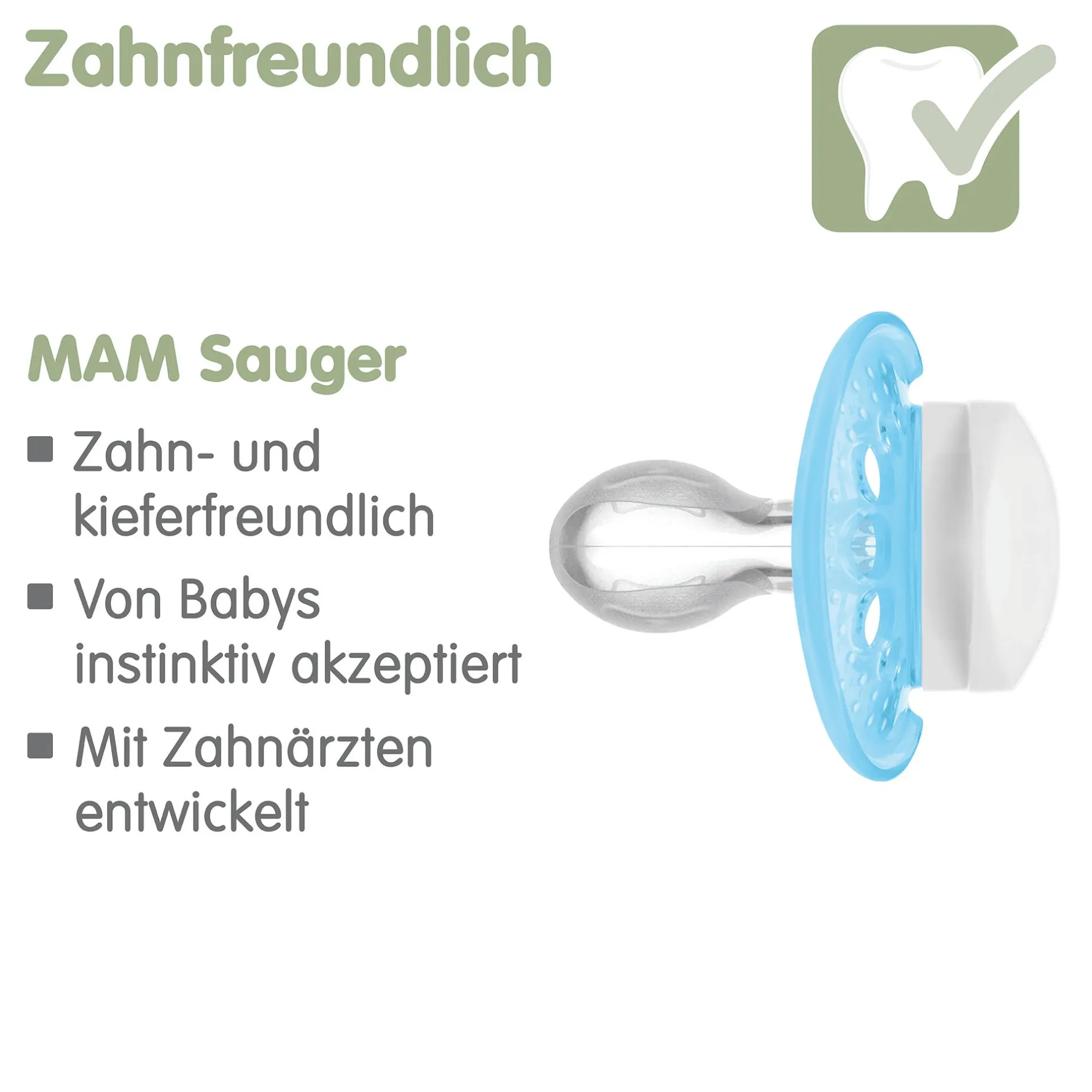 MAM Beruhigungssauger Original Silikon 6 - 16 Monate* Schnuller