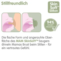 MAM Beruhigungssauger Original Silikon 6 - 16 Monate* Schnuller