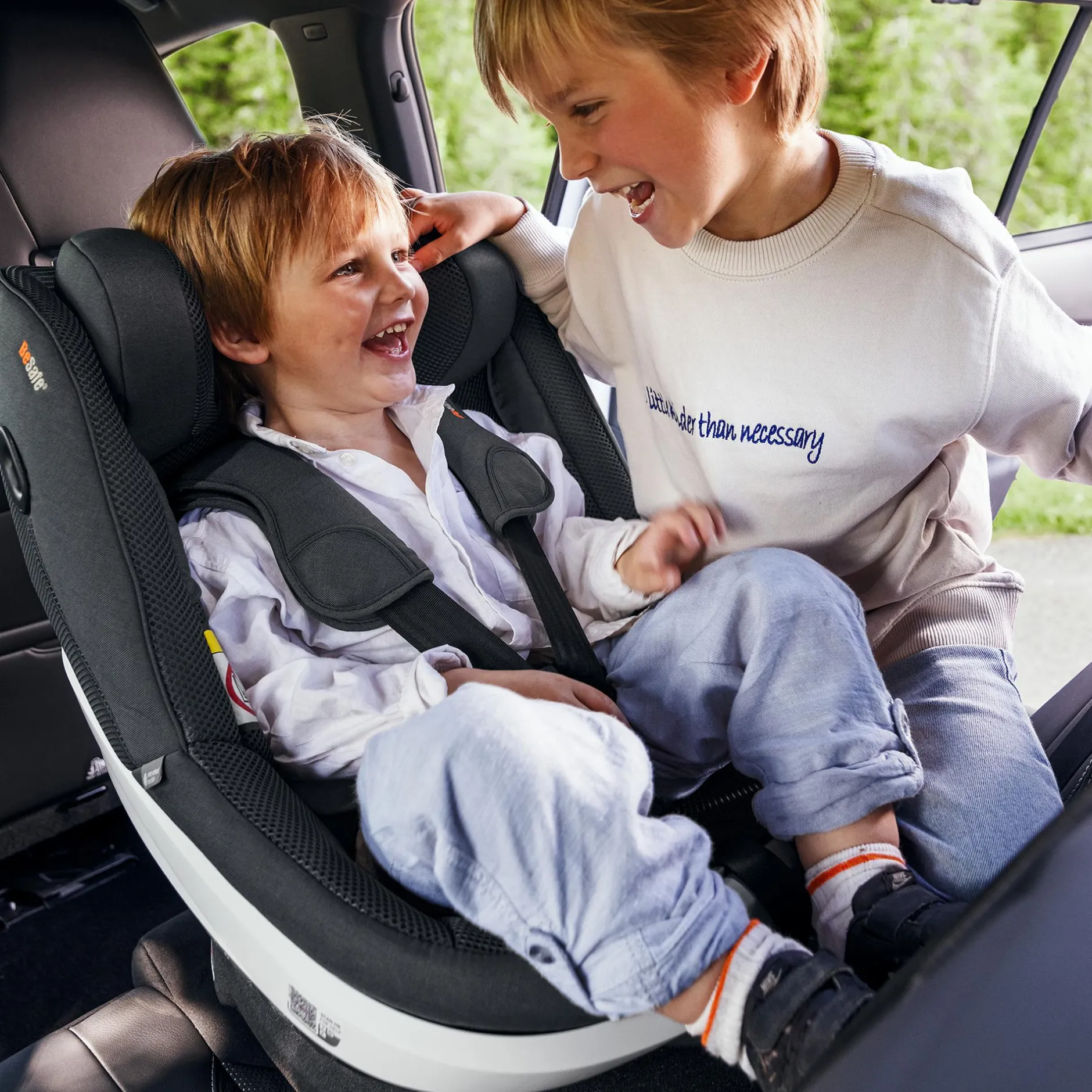 BeSafe Beyond 360 Anthracite Mesh*Kinder Kindersitze 9-18 Kg, Gruppe 1
