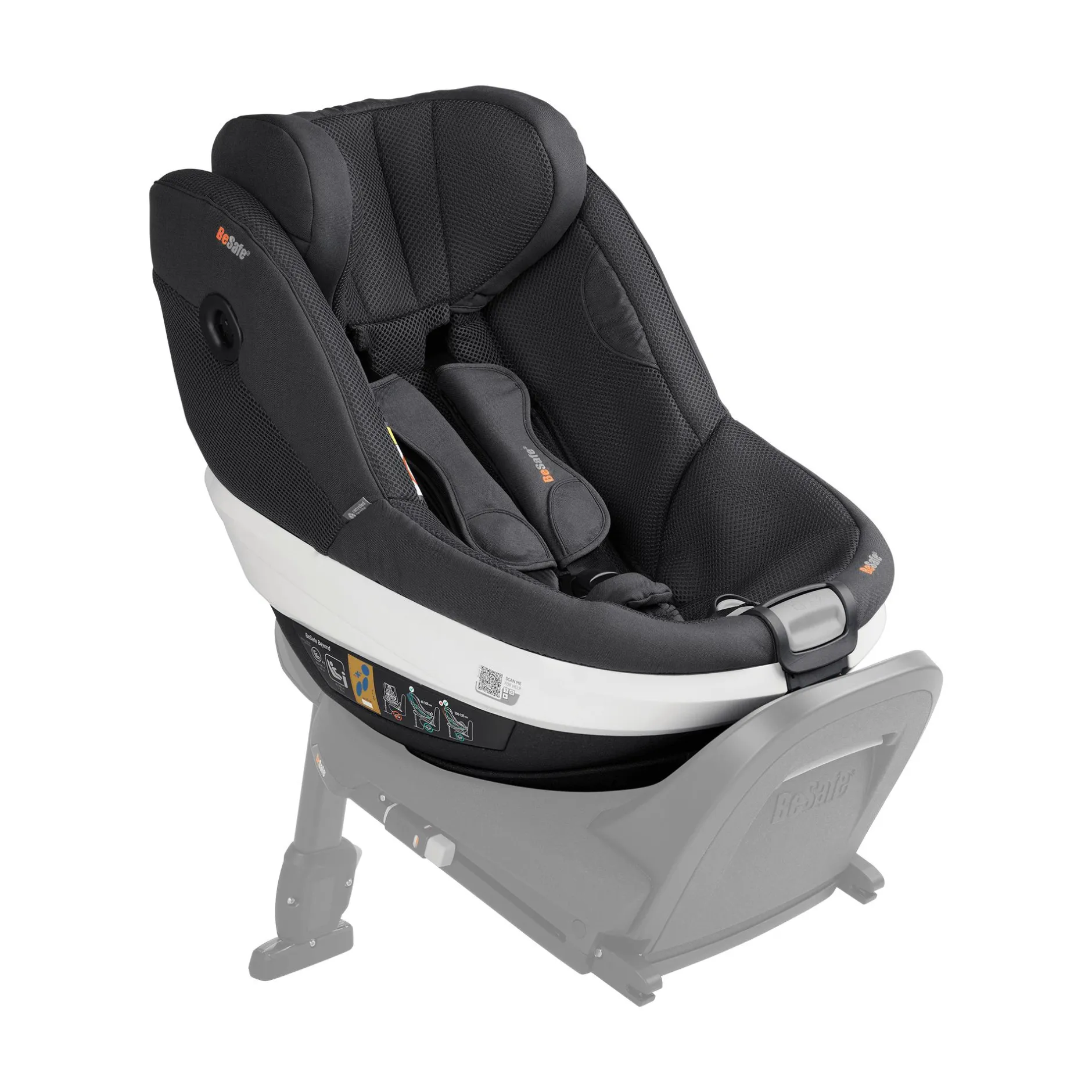 BeSafe Beyond Antharcite Mesh*Kinder Kindersitze 9-18 Kg, Gruppe 1