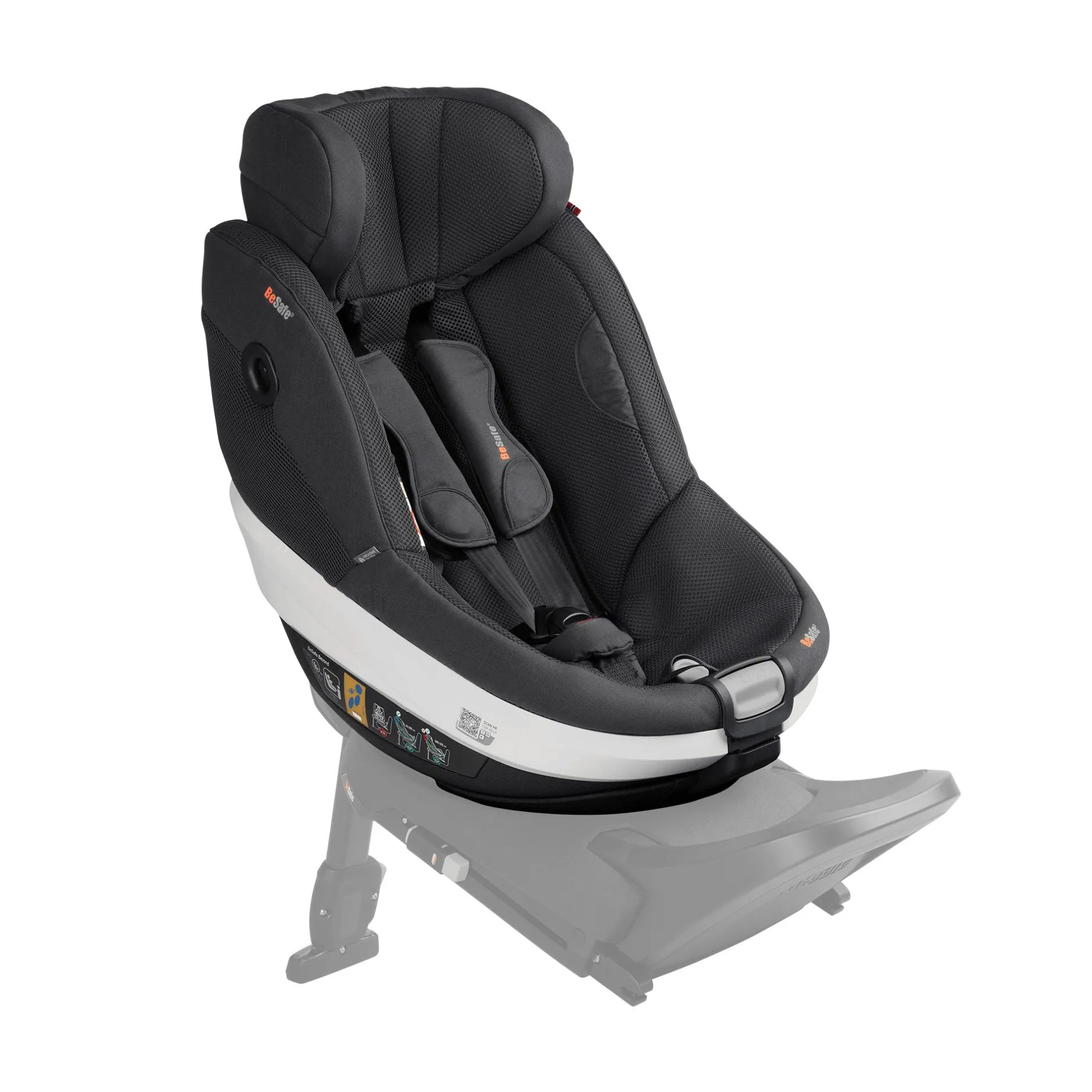 BeSafe Beyond Antharcite Mesh*Kinder Kindersitze 9-18 Kg, Gruppe 1